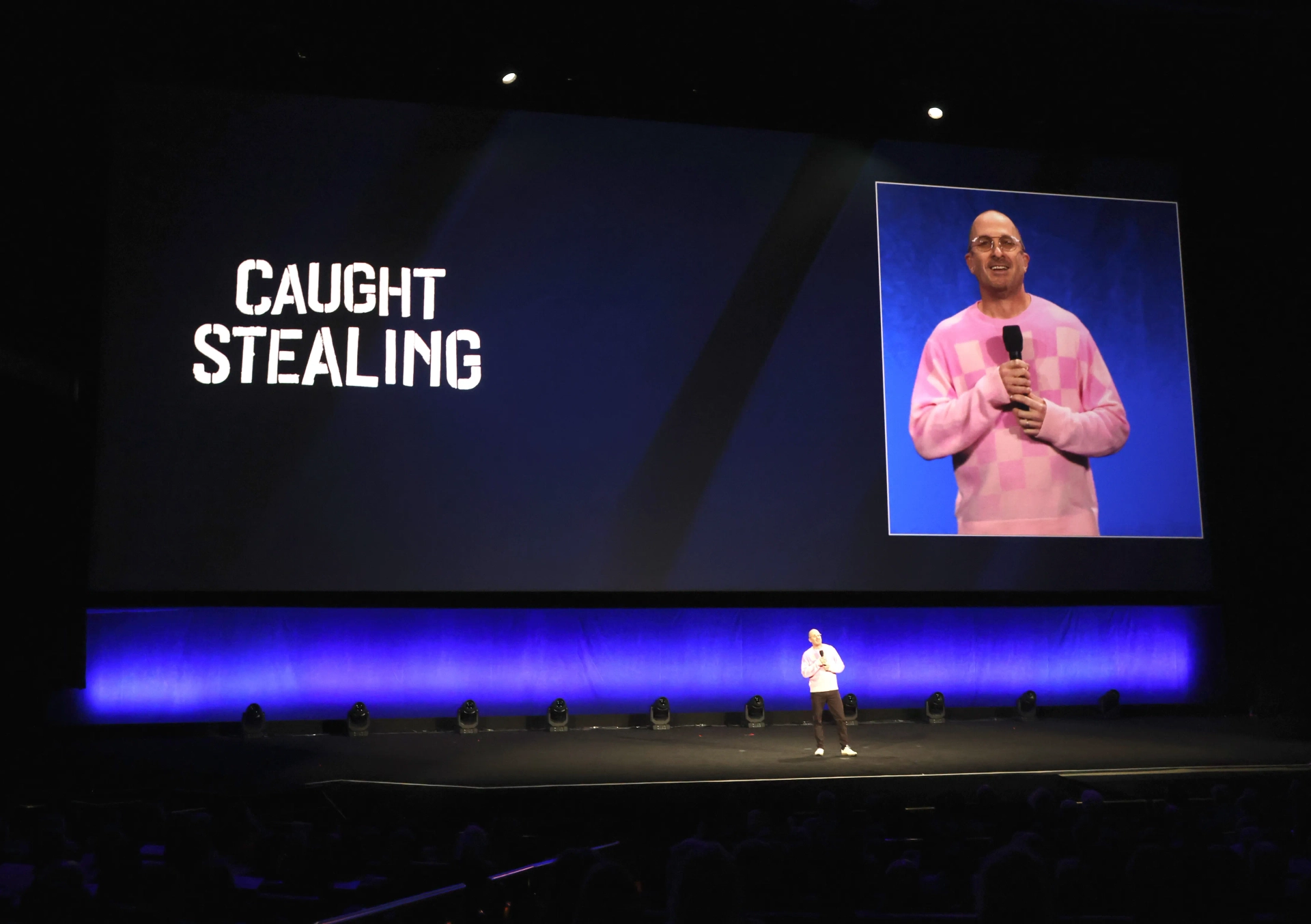 Darren Aronofsky at an event for Caught Stealing (2025)