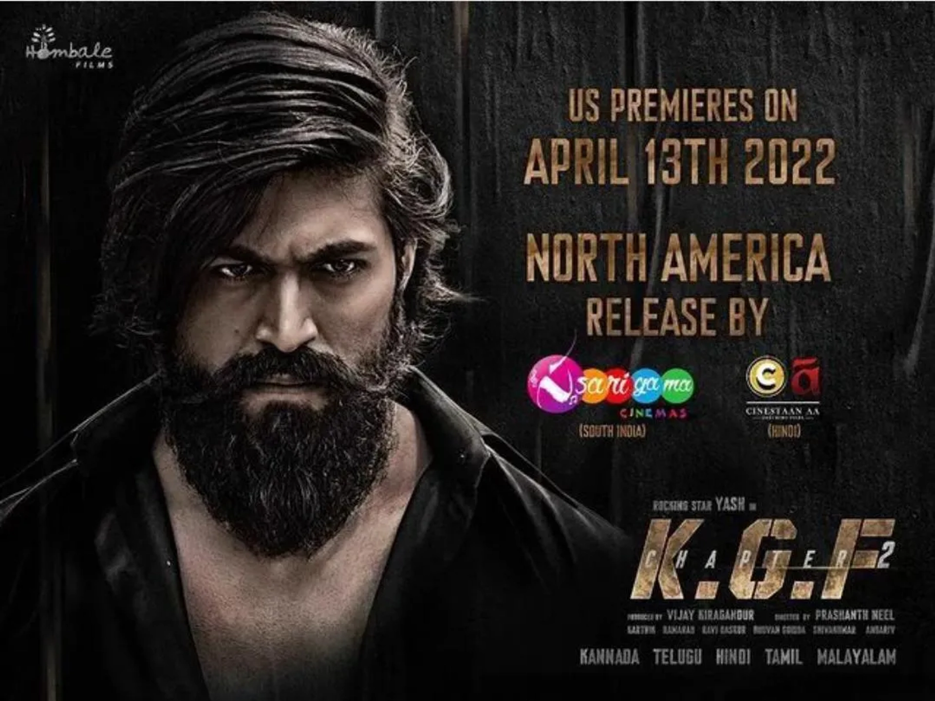 Yash in K.G.F: Chapter 2 (2022)