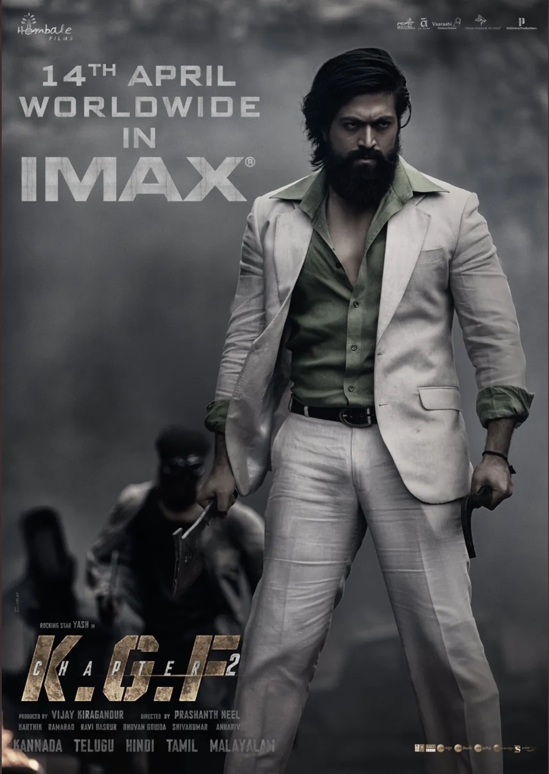 Yash in K.G.F: Chapter 2 (2022)