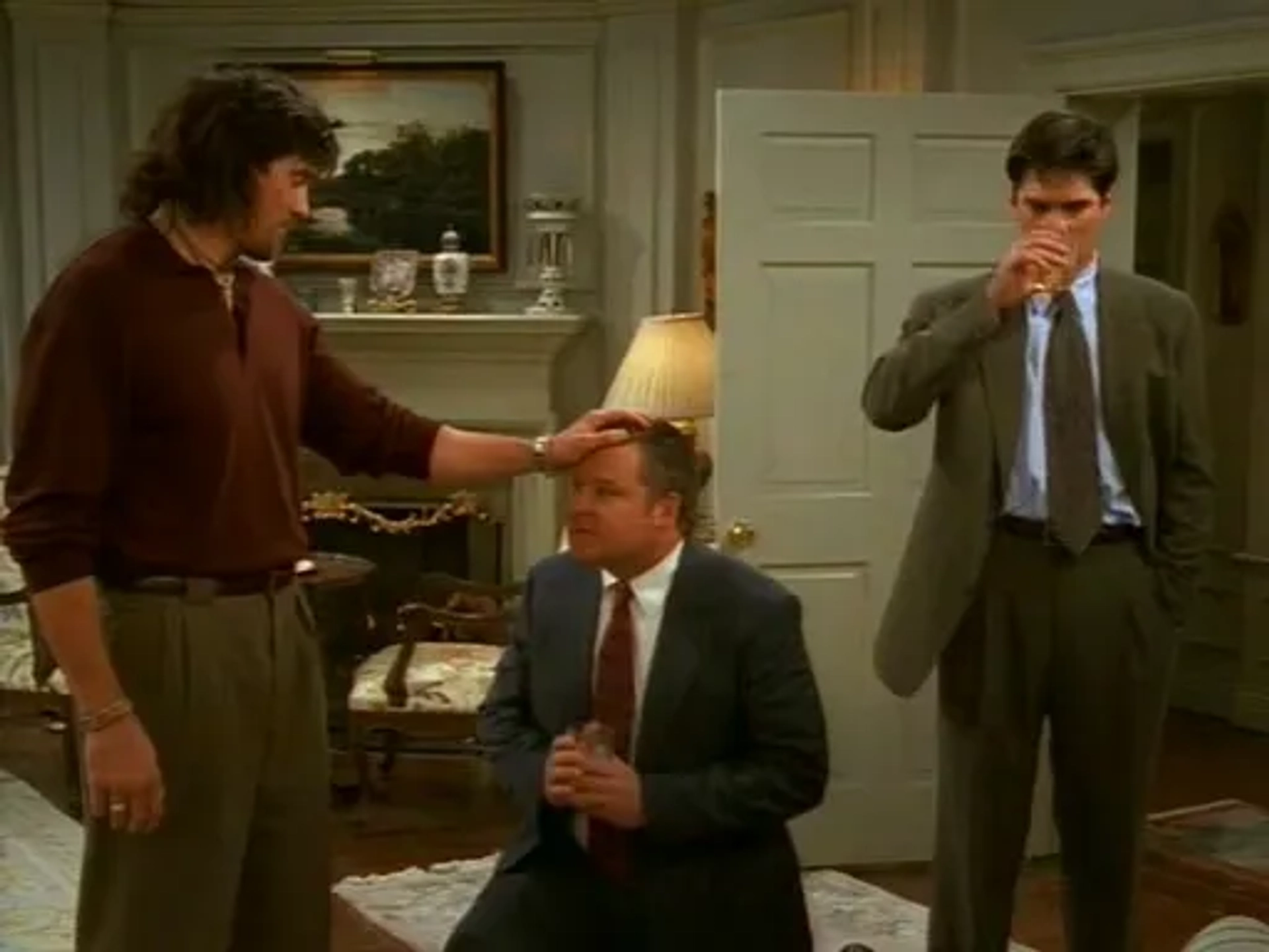 Thomas Gibson, Paul Johansson, and Joel Murray in Dharma & Greg (1997)