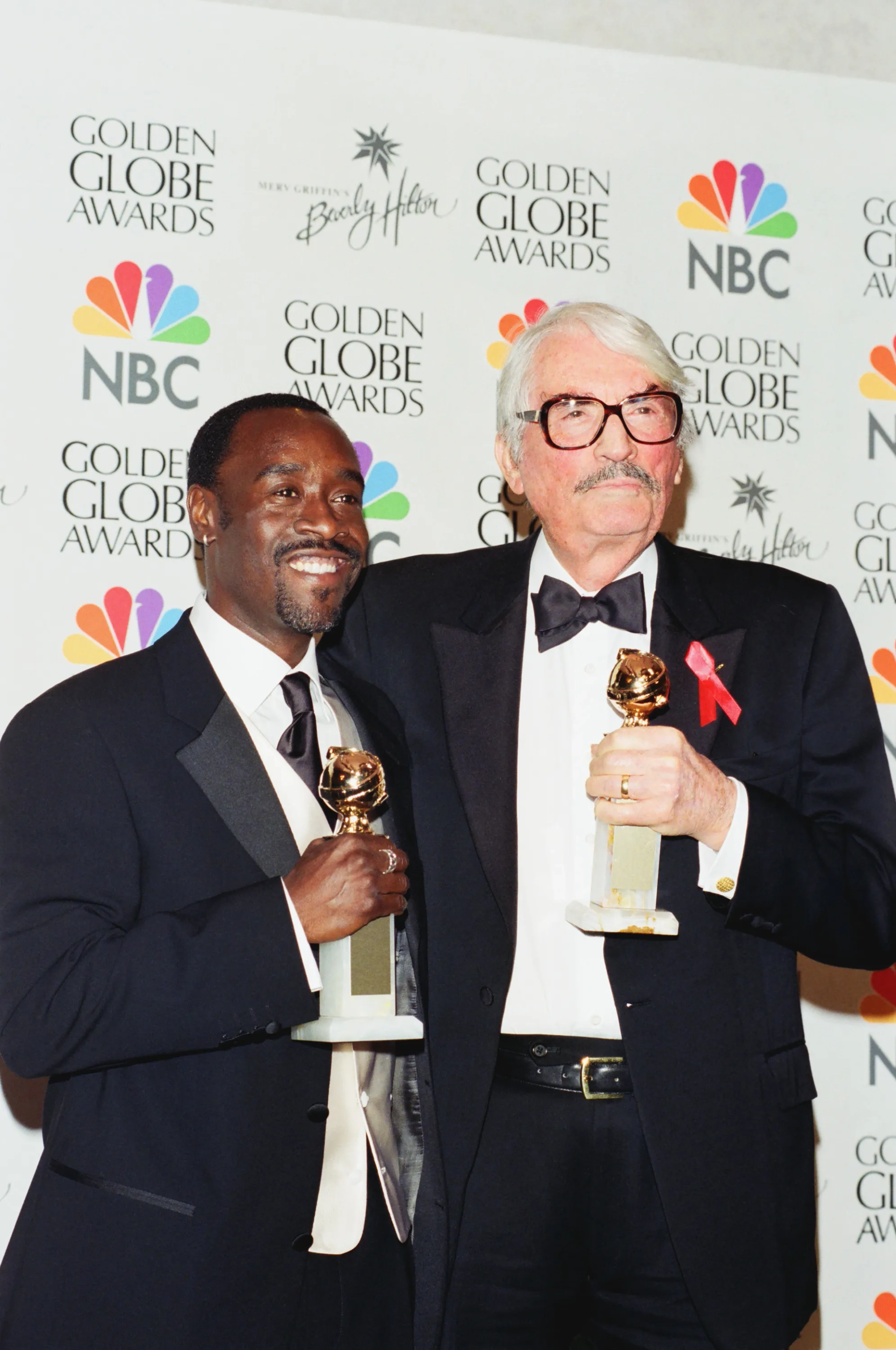 Gregory Peck and Don Cheadle at an event for The Rat Pack (1998)