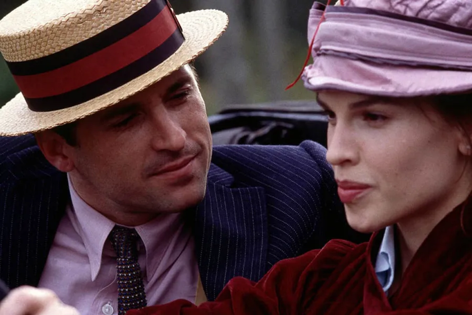 Patrick Dempsey and Hilary Swank in Iron Jawed Angels (2004)