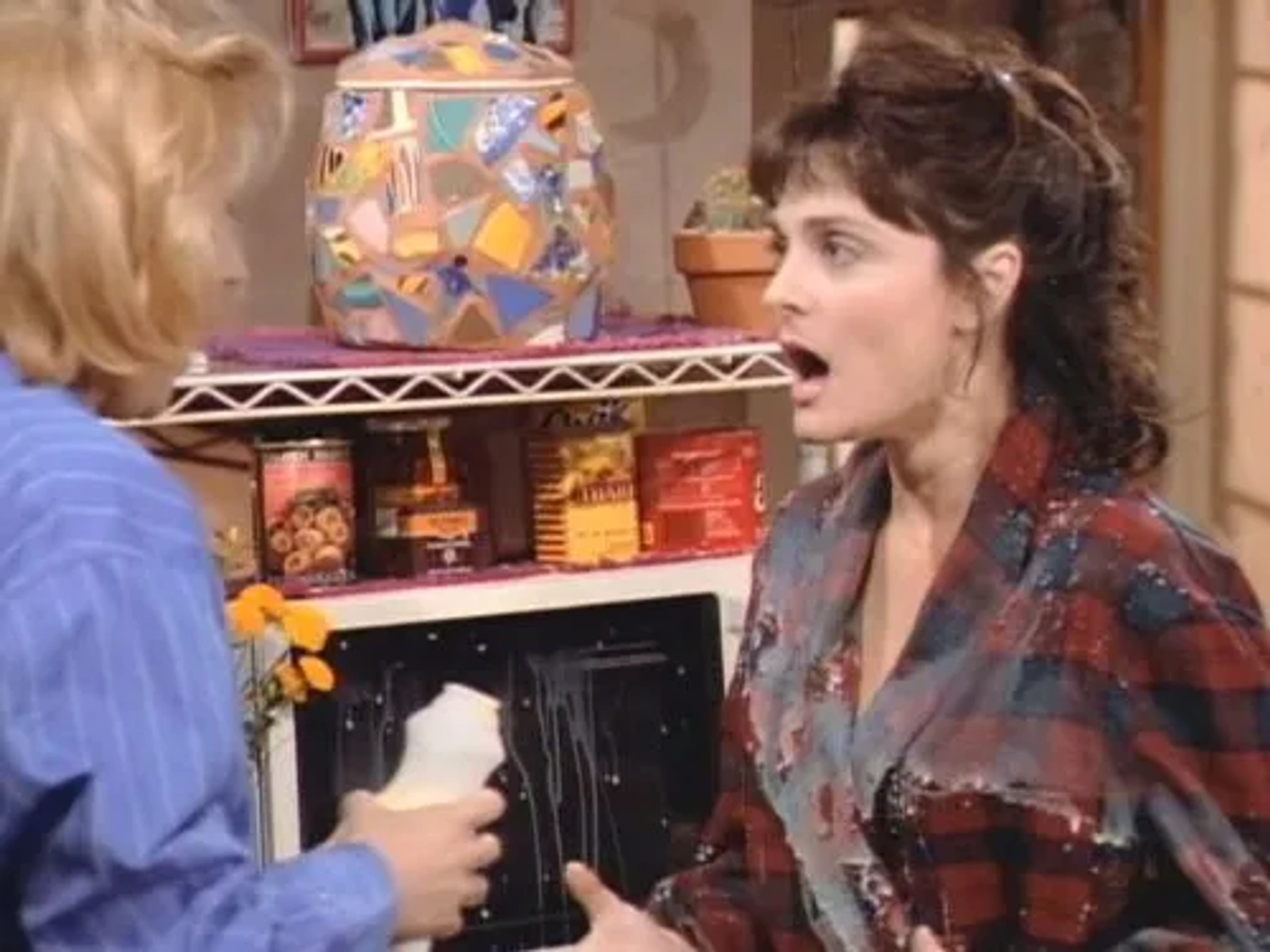 Ellen DeGeneres and Cristine Rose in Ellen (1994)