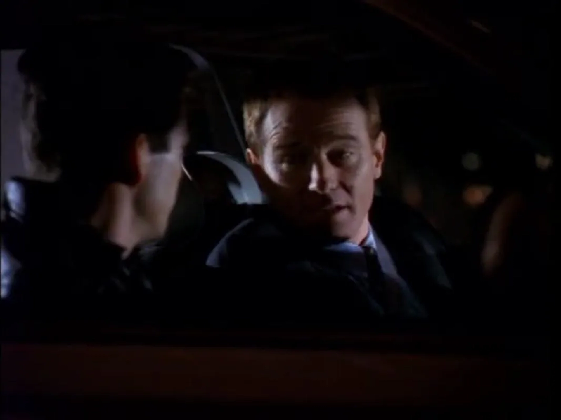 Bryan Cranston and Jon Tenney in Brooklyn South (1997)