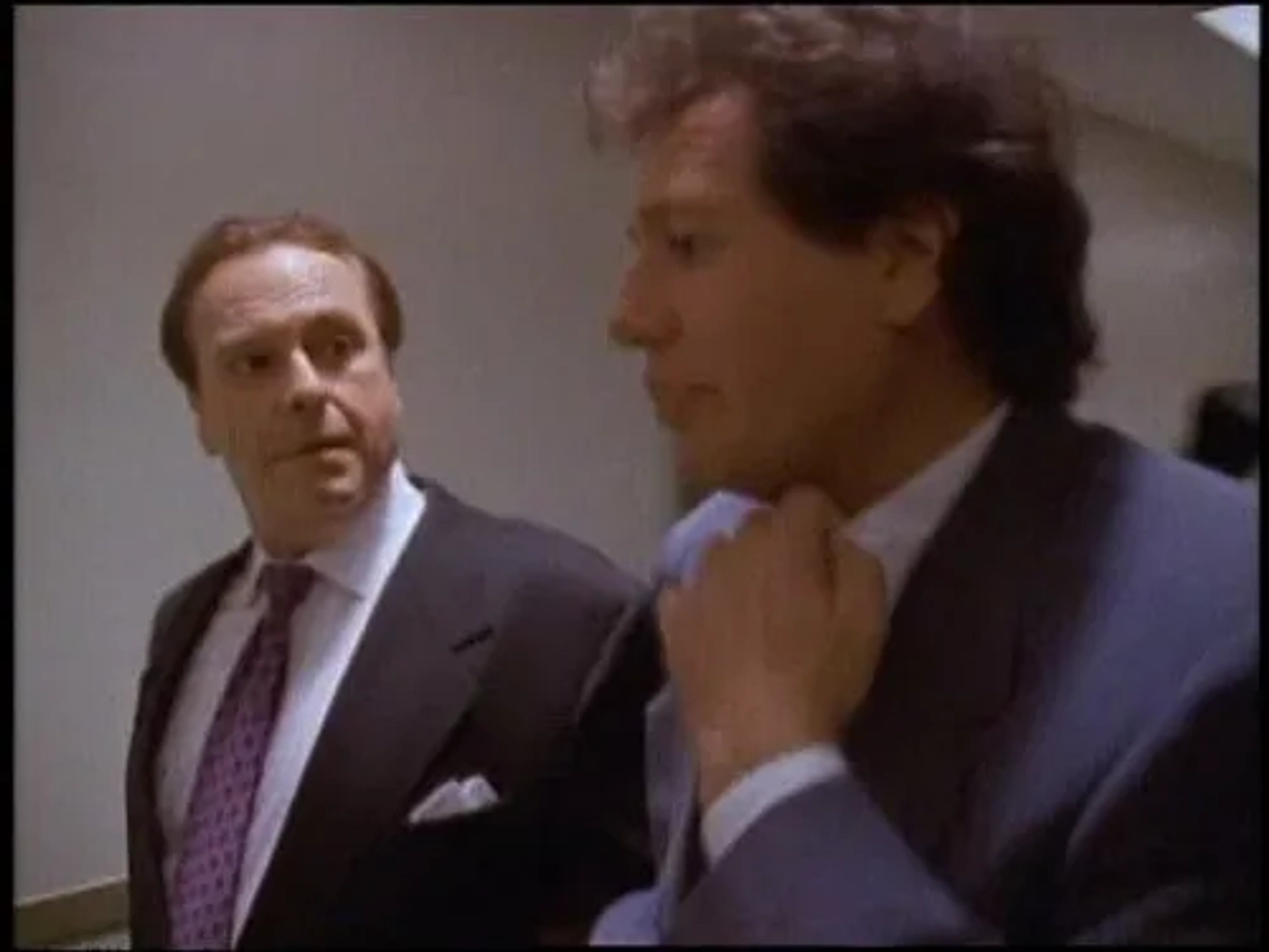 Rip Torn and Garry Shandling in The Larry Sanders Show (1992)