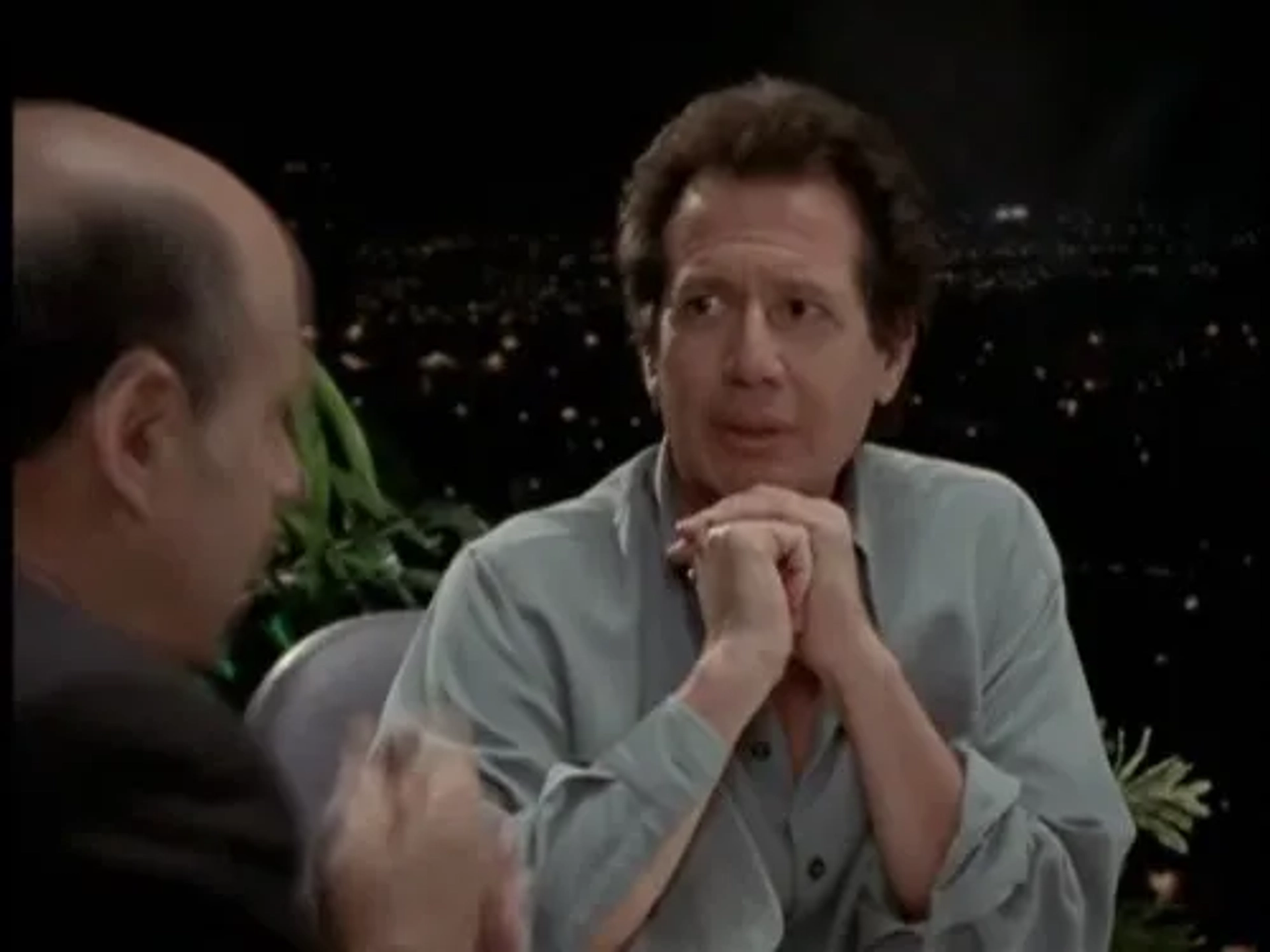 Jeffrey Tambor and Garry Shandling in The Larry Sanders Show (1992)