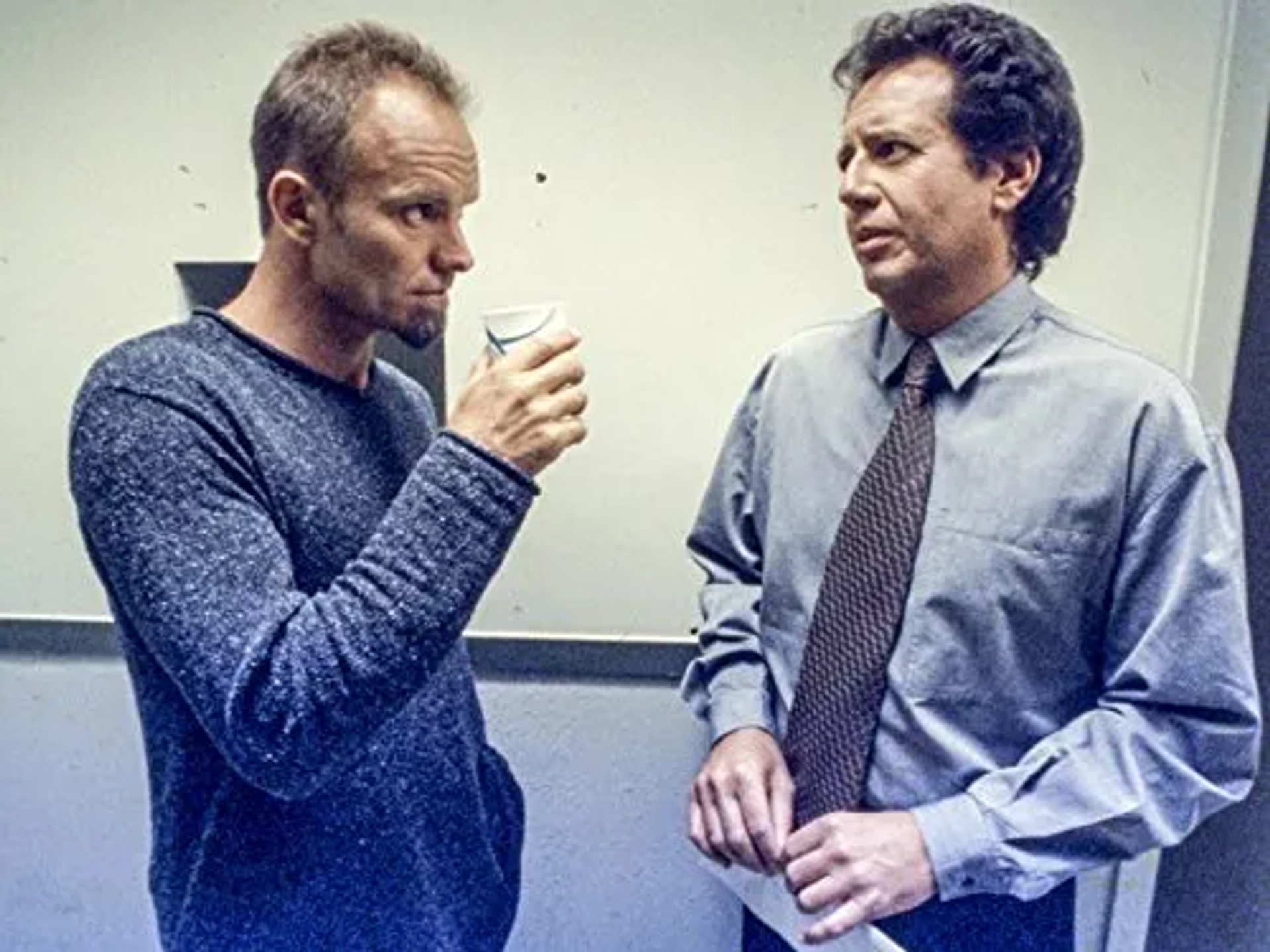 Sting and Garry Shandling in The Larry Sanders Show (1992)