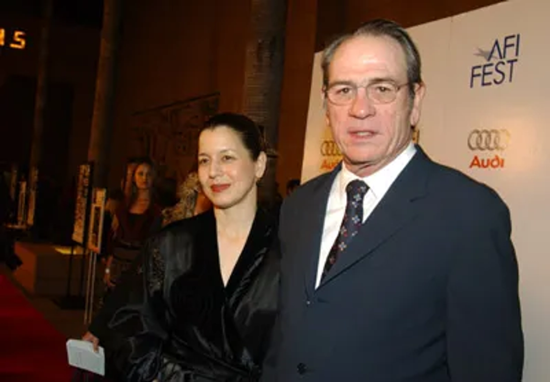 Tommy Lee Jones and Dawn Jones at an event for The Three Burials of Melquiades Estrada (2005)