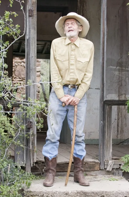 Levon Helm in The Three Burials of Melquiades Estrada (2005)