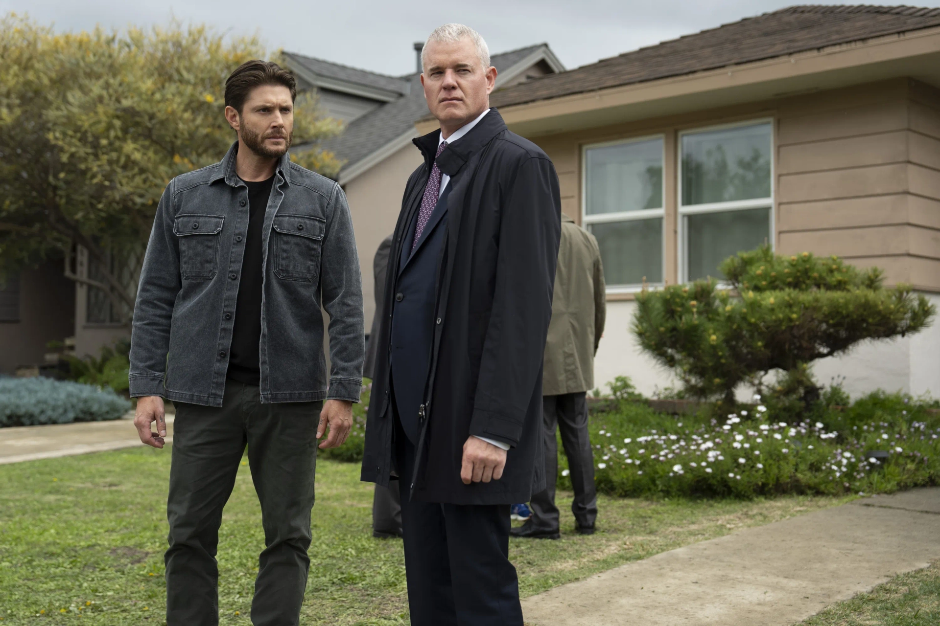 Jensen Ackles and Eric Dane in Countdown (2025)