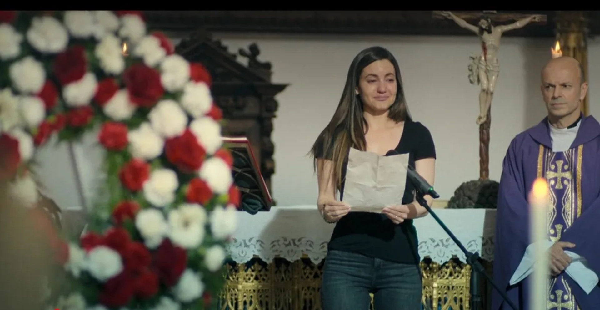 Ivana Baquero in A Widow's Game (2025)