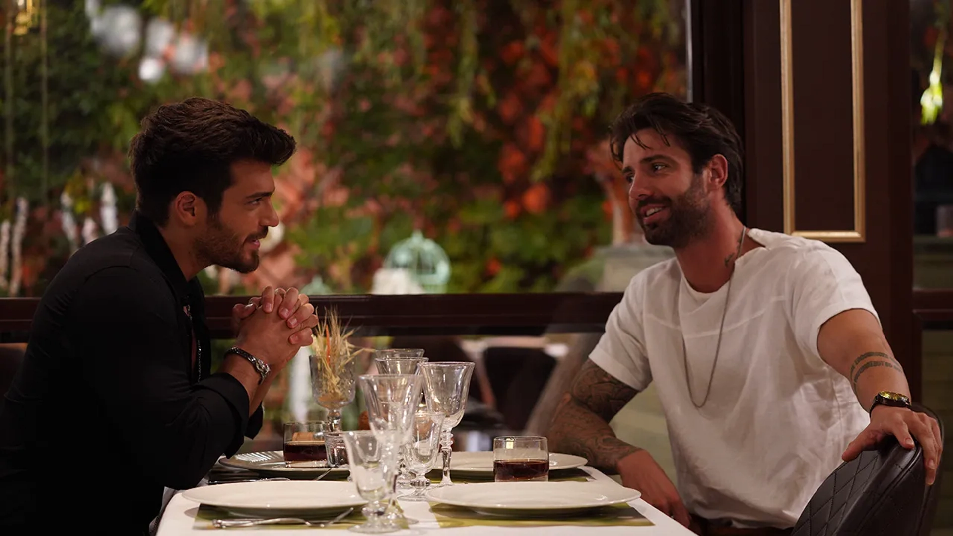 Can Yaman and Serkay Tütüncü in Mr. Wrong (2020)