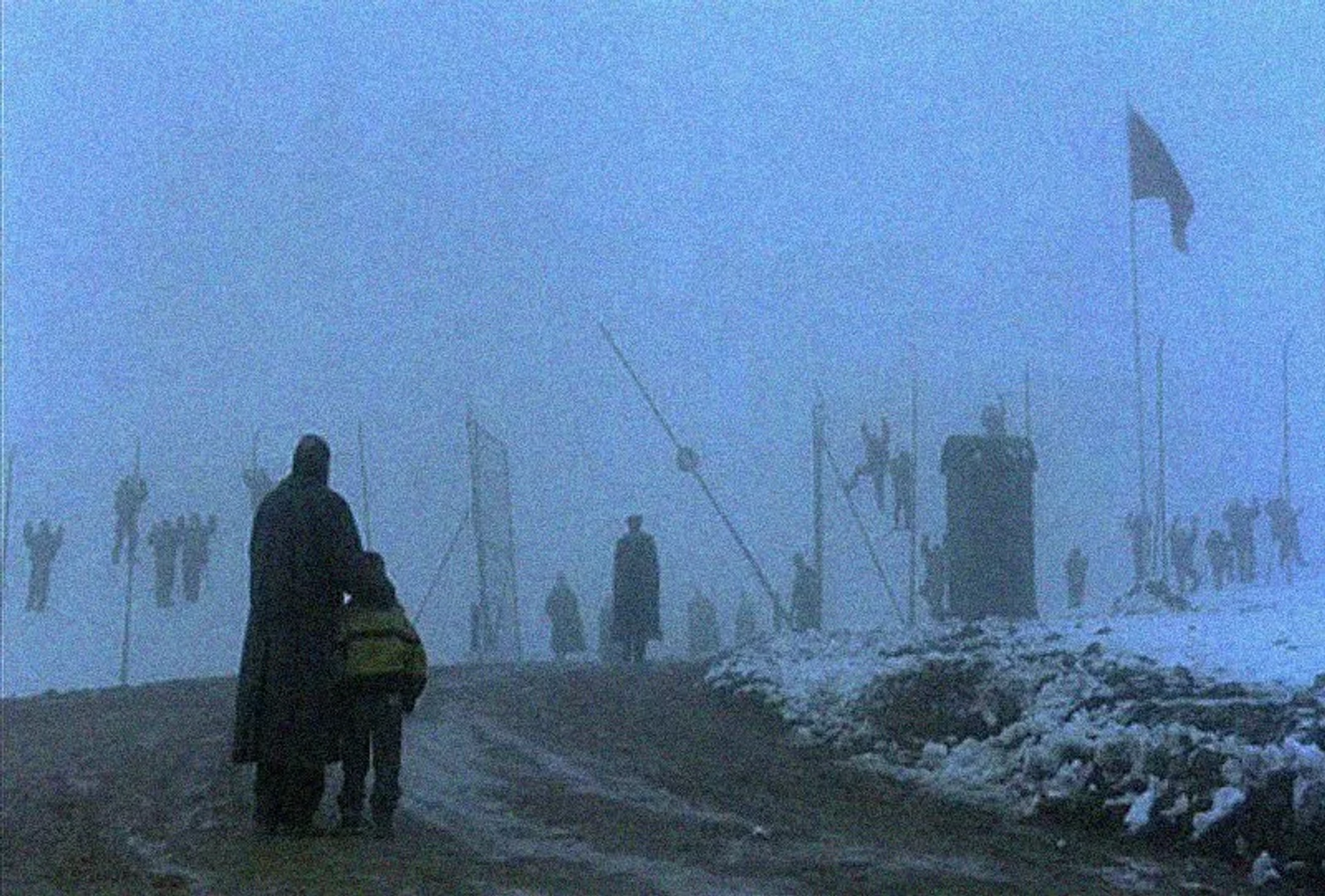 Bruno Ganz and Ahilleas Skevis in Eternity and a Day (1998)