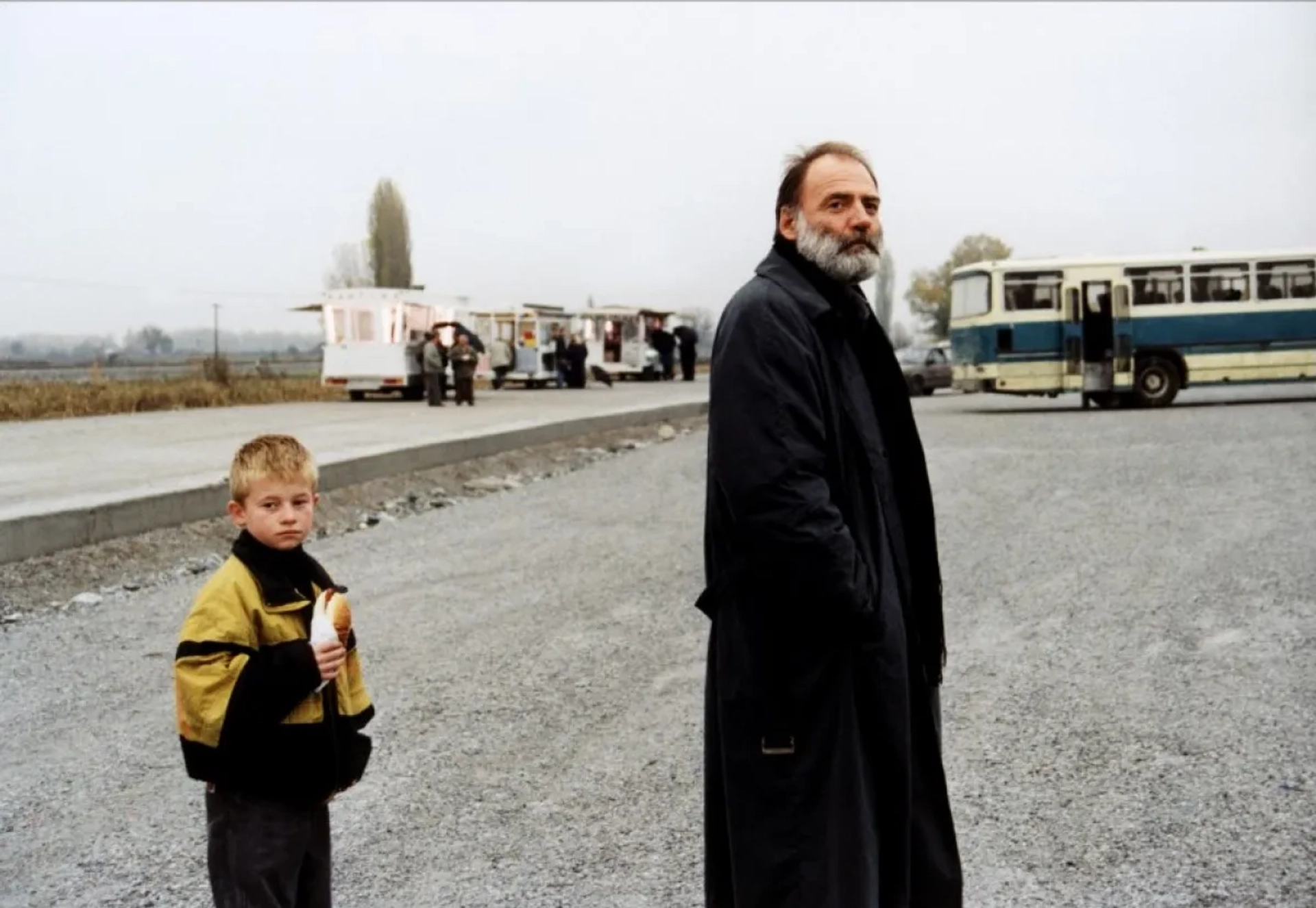 Bruno Ganz and Ahilleas Skevis in Eternity and a Day (1998)
