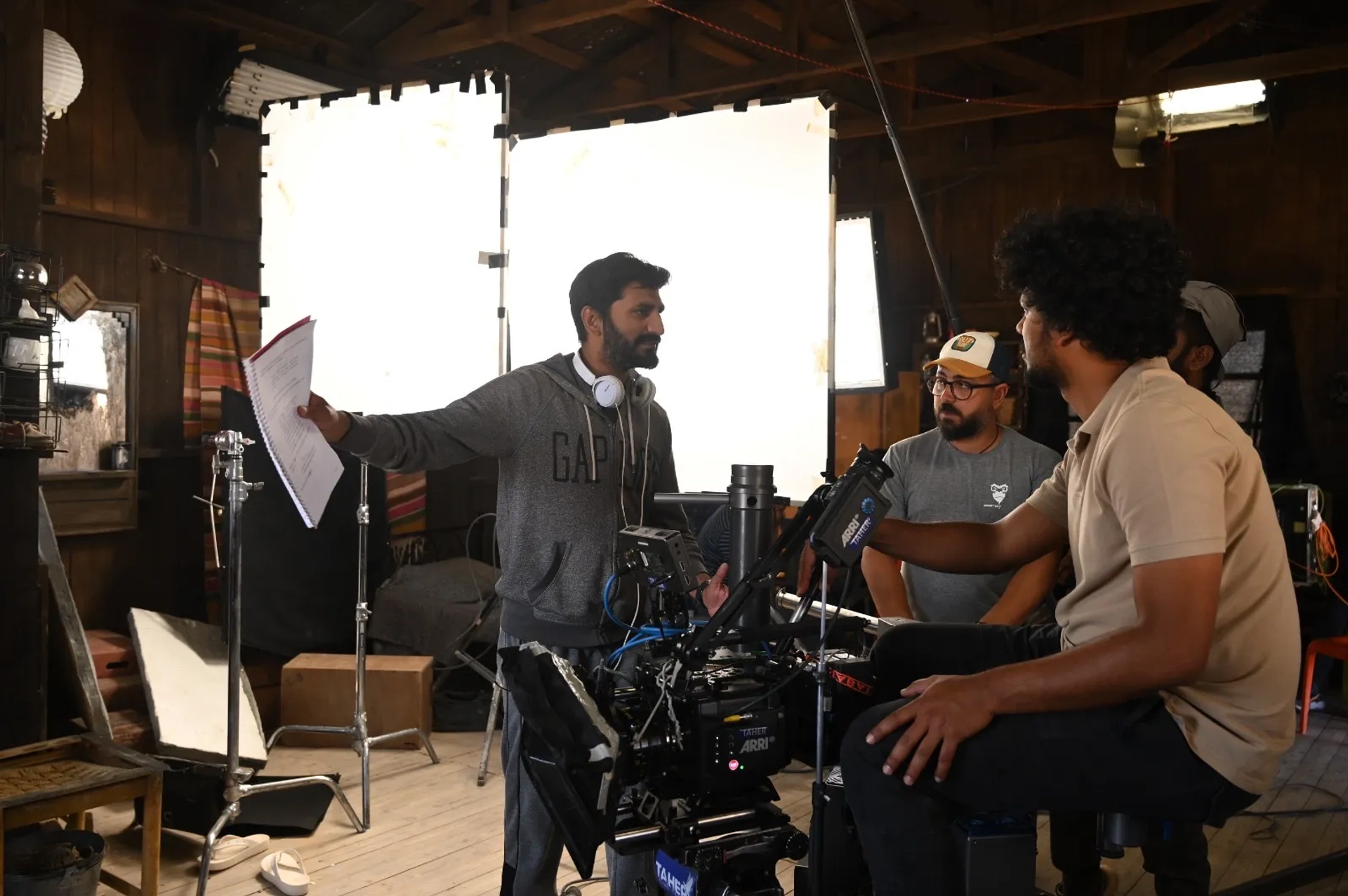 Arfaz Ayub and Appu Prabhakar in Level Cross (2024)