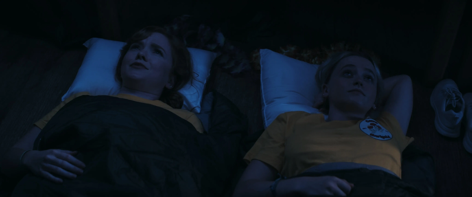 Madison Wolfe and Holly Ward in Bone Face (2025)