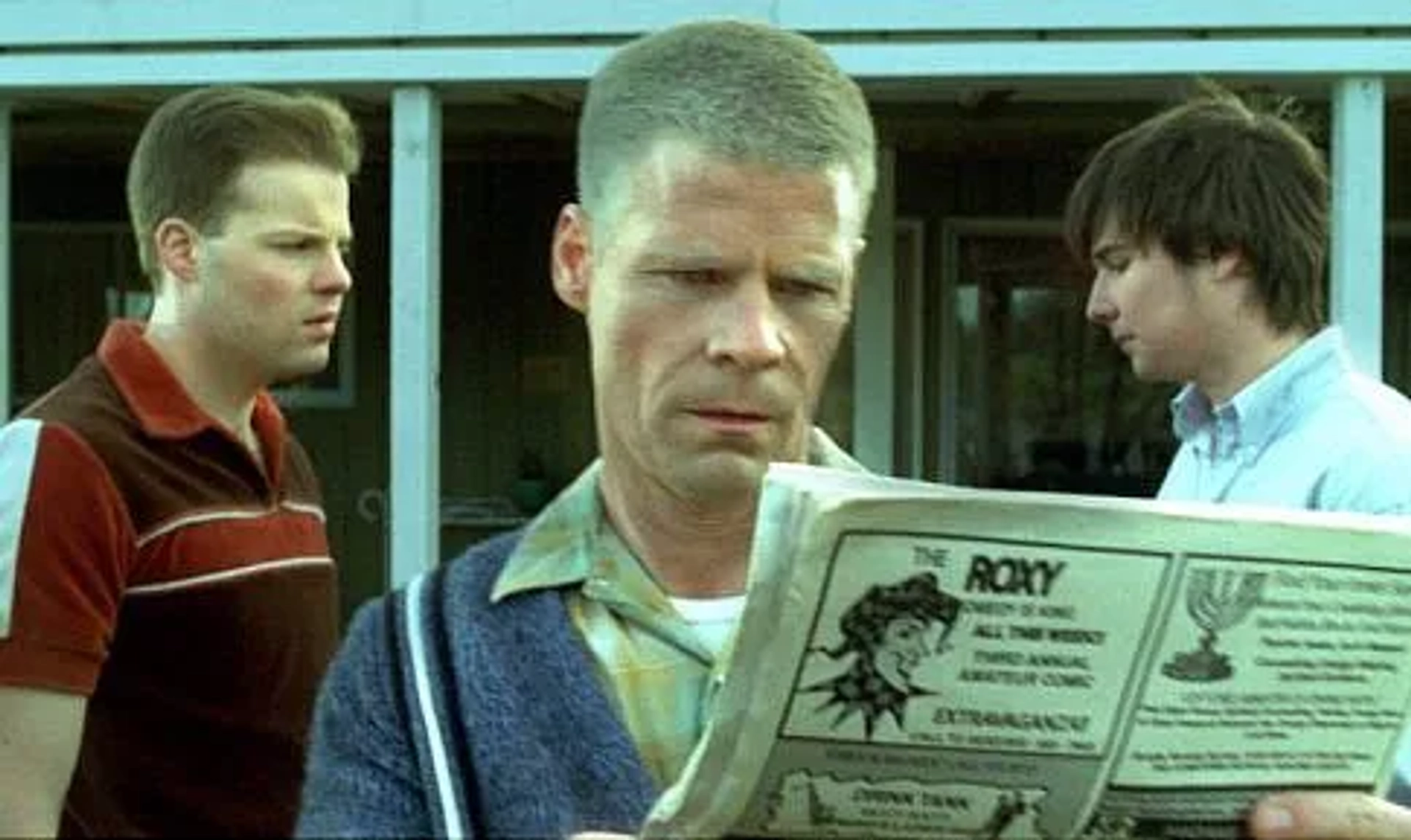 Joel Gretsch, Ryan Merriman, and Andy Powers in Taken (2002)