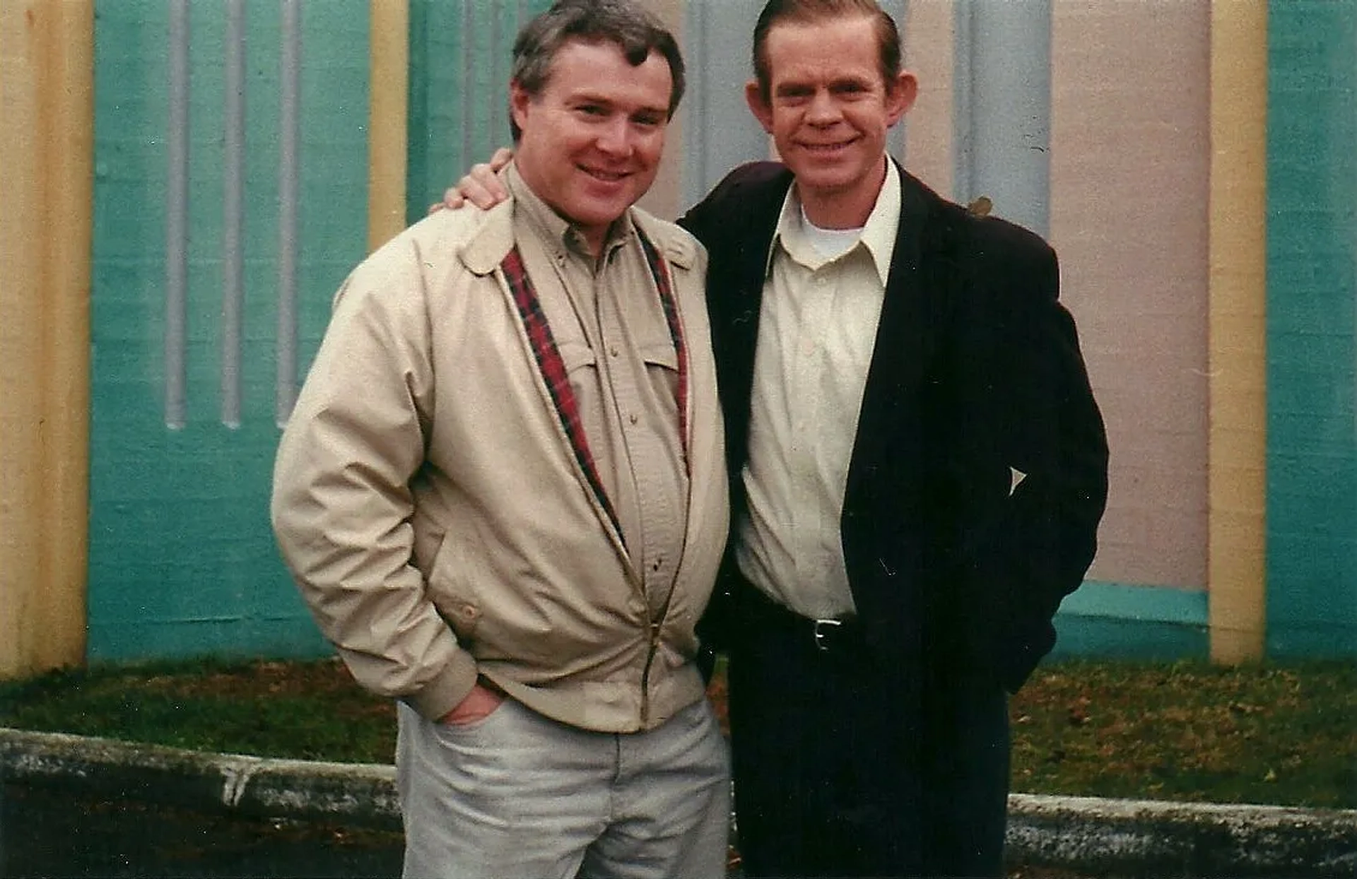 William H. Macy and Fred Keating in Door to Door (2002)