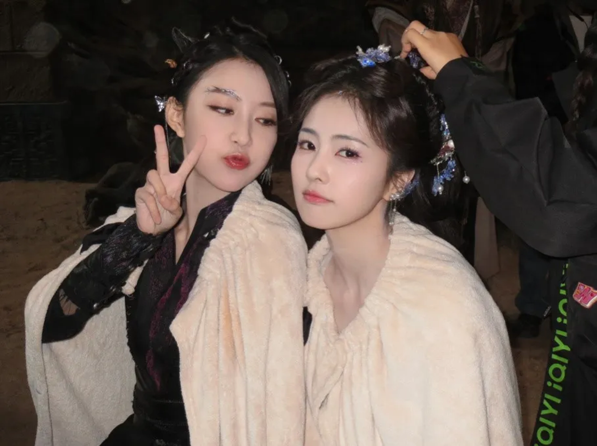 Kim Zhang and Lu Bai in Moonlight Mystique (2025)