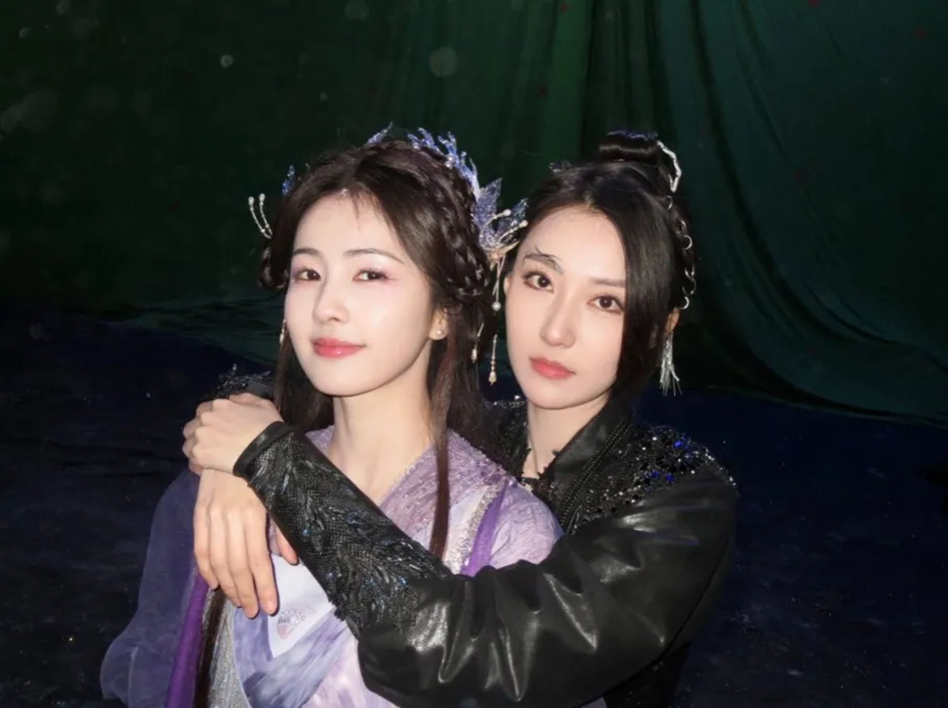 Kim Zhang and Lu Bai in Moonlight Mystique (2025)