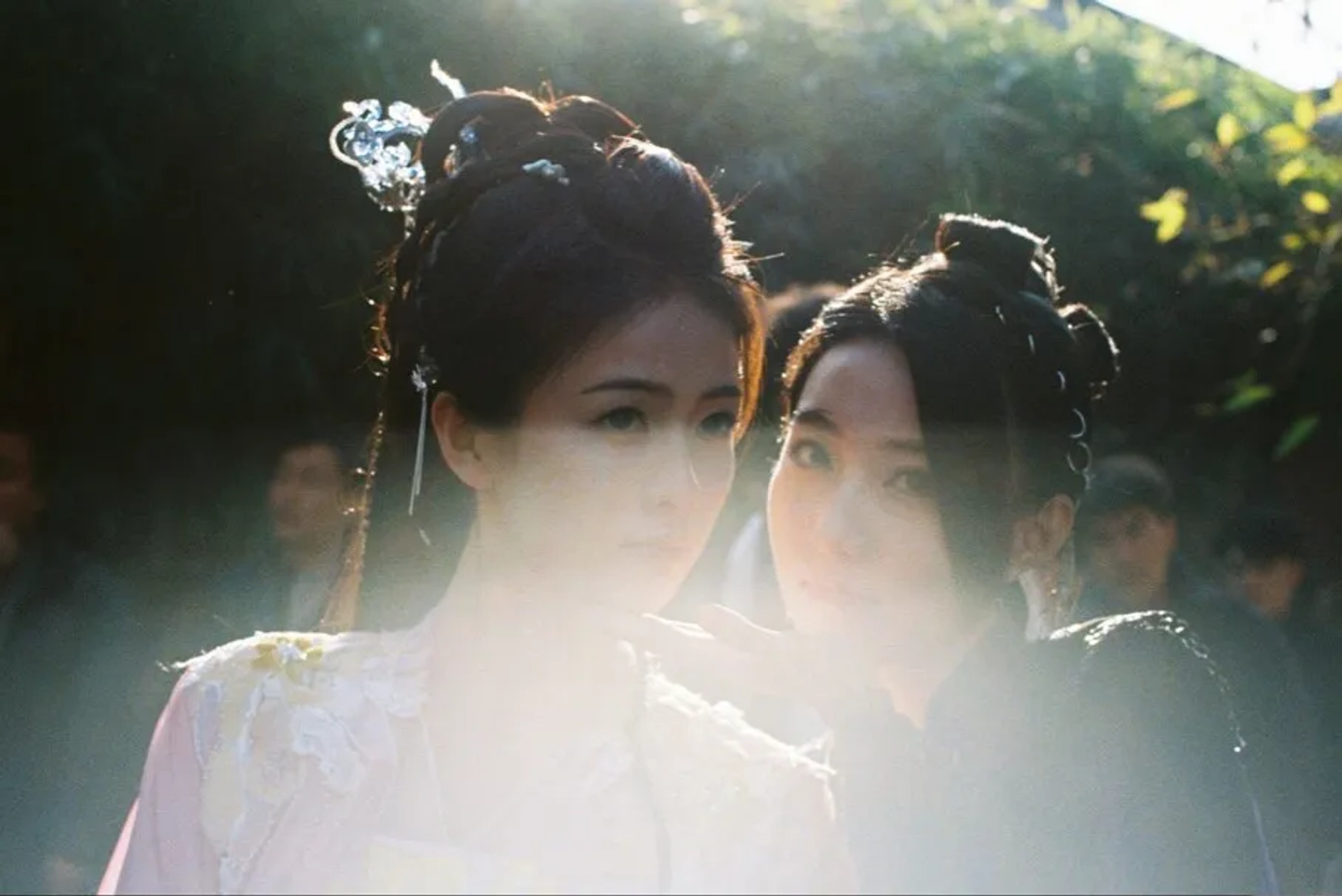 Kim Zhang and Lu Bai in Moonlight Mystique (2025)