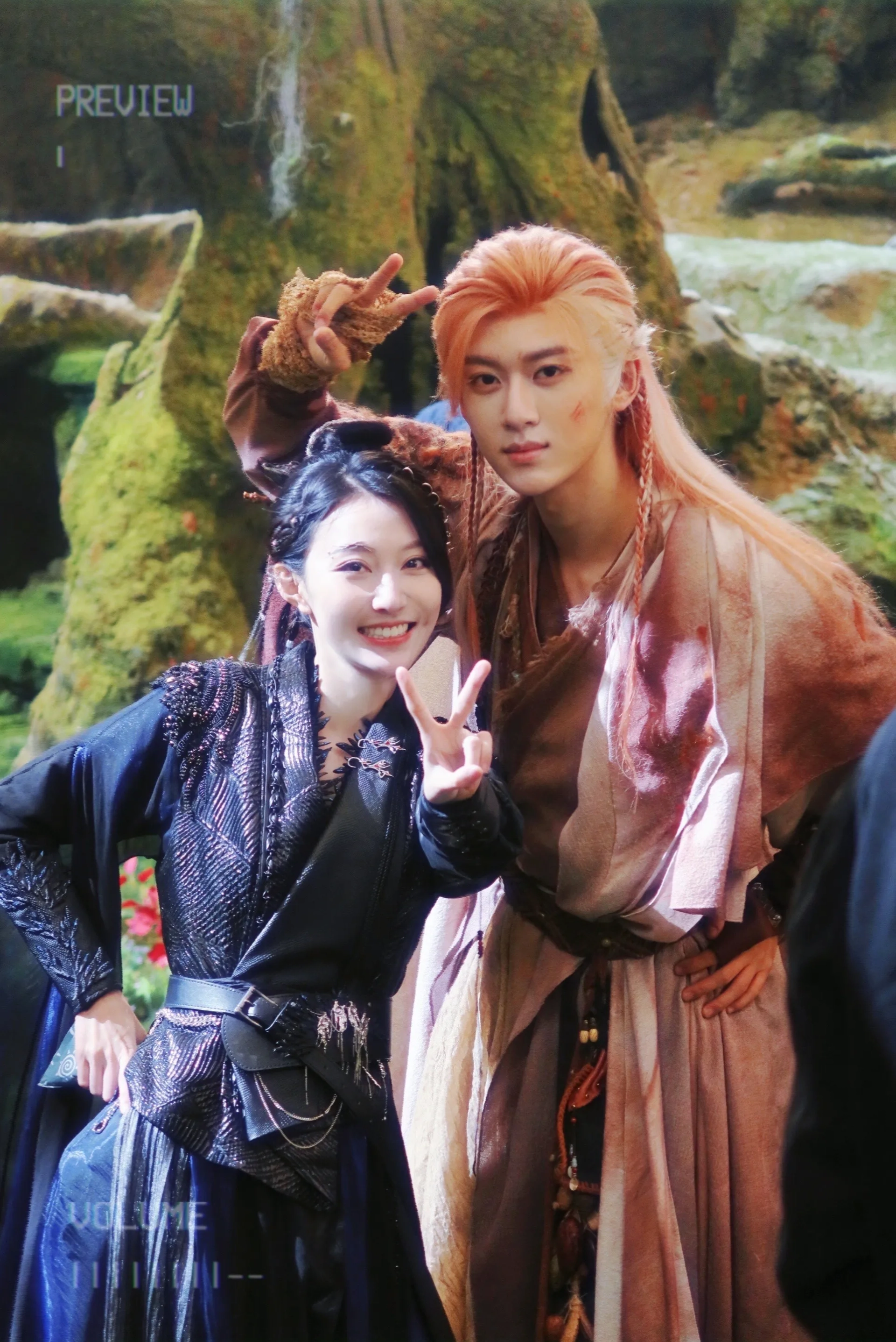 Kim Zhang and Hongxin Cheng in Moonlight Mystique (2025)
