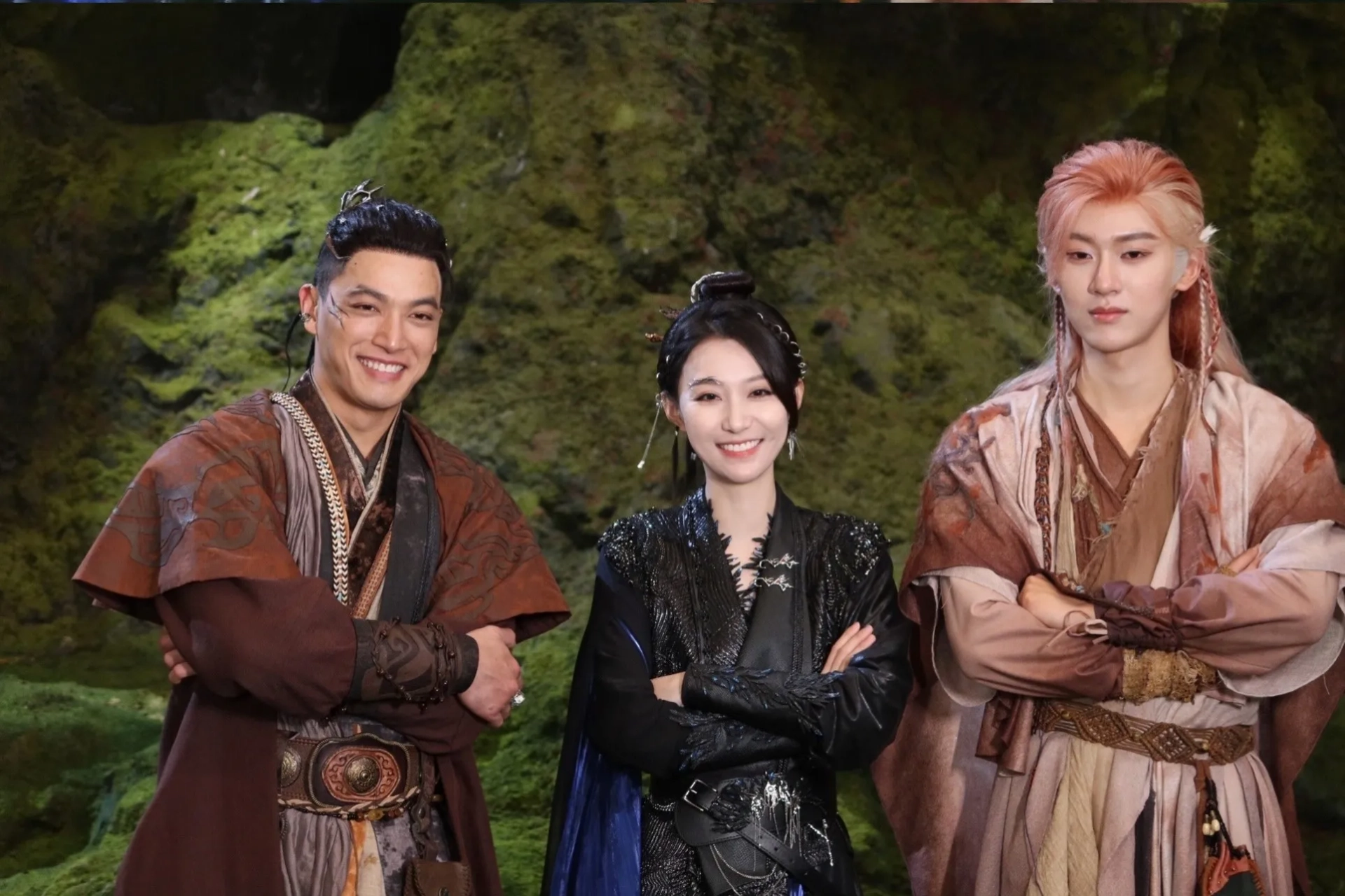 Kim Zhang, Hongxin Cheng, and Tao Cheng in Moonlight Mystique (2025)