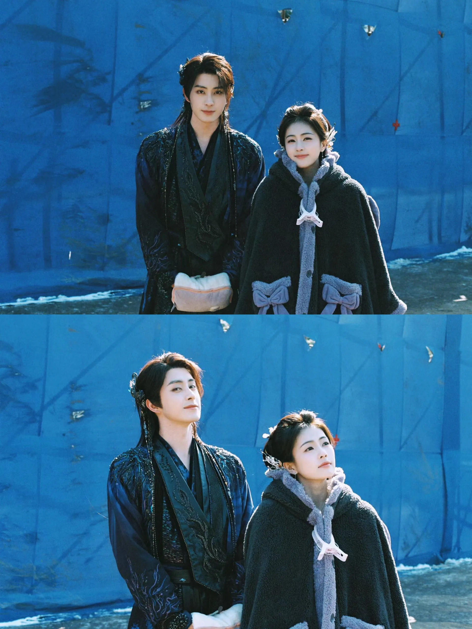 Ruipeng Ao and Lu Bai in Moonlight Mystique (2025)