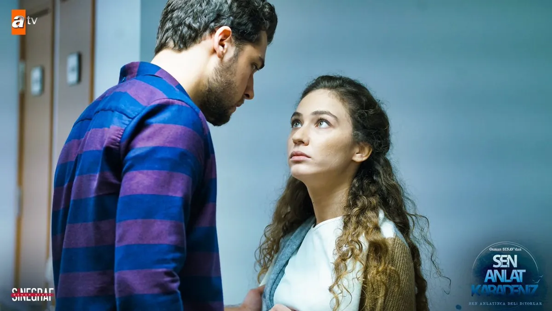 Cem Kenar and Çagla Özavci in Sen Anlat Karadeniz (2018)