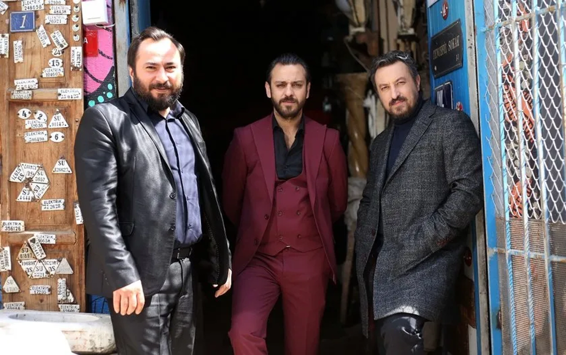 Onur Saylak, Mustafa Kirantepe, and Erkan Kolçak Köstendil in Gamzendeki Çukur (2019)