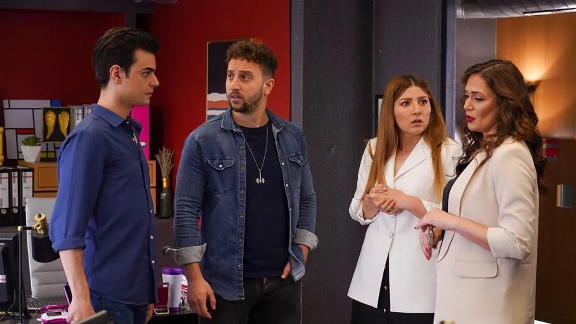 Özge Borak, Gamze Karaduman, and Semi Sirtikkizil in Call My Manager (2020)