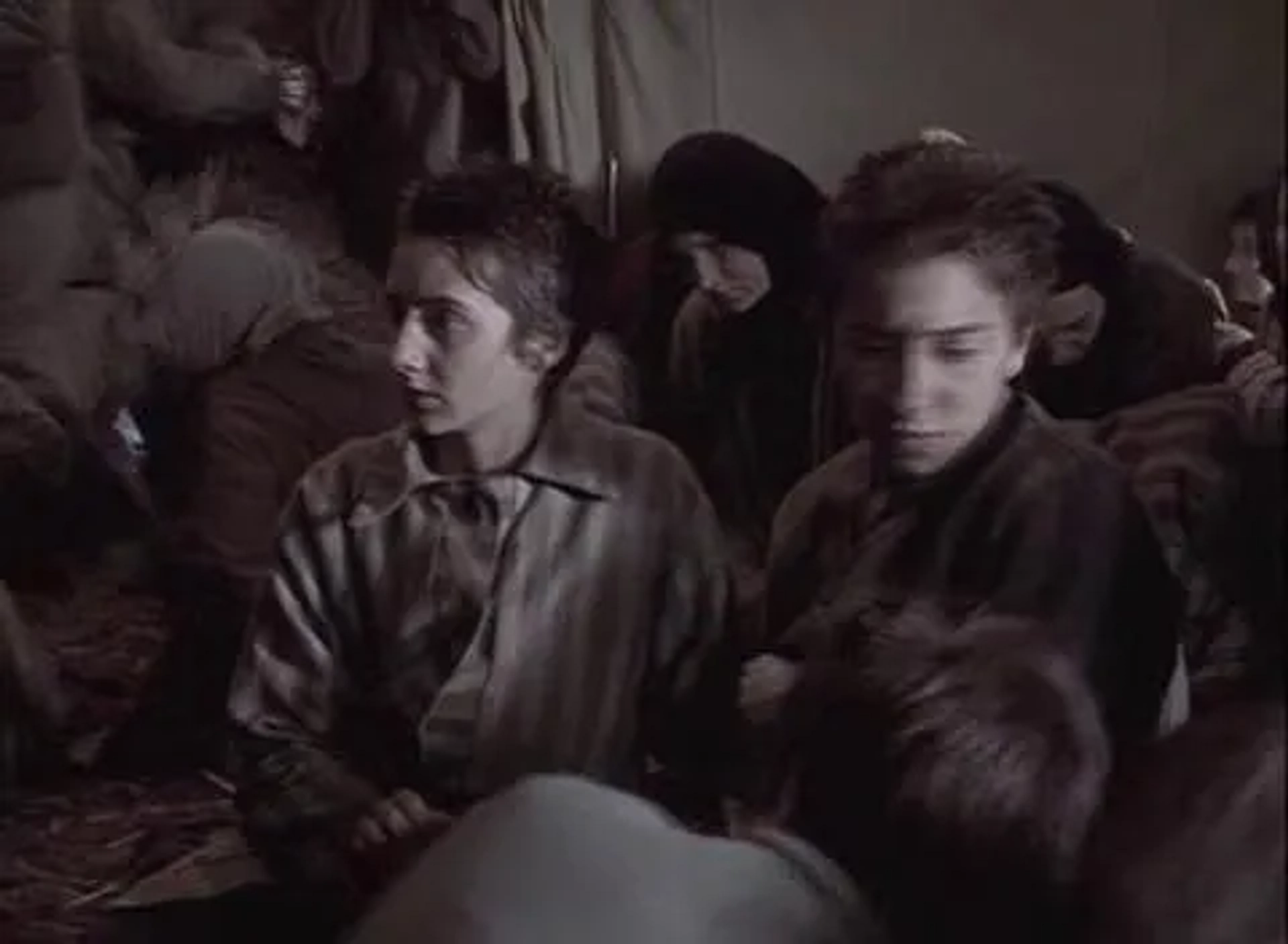 Hannah Taylor Gordon and Jessica Manley in Anne Frank: The Whole Story (2001)