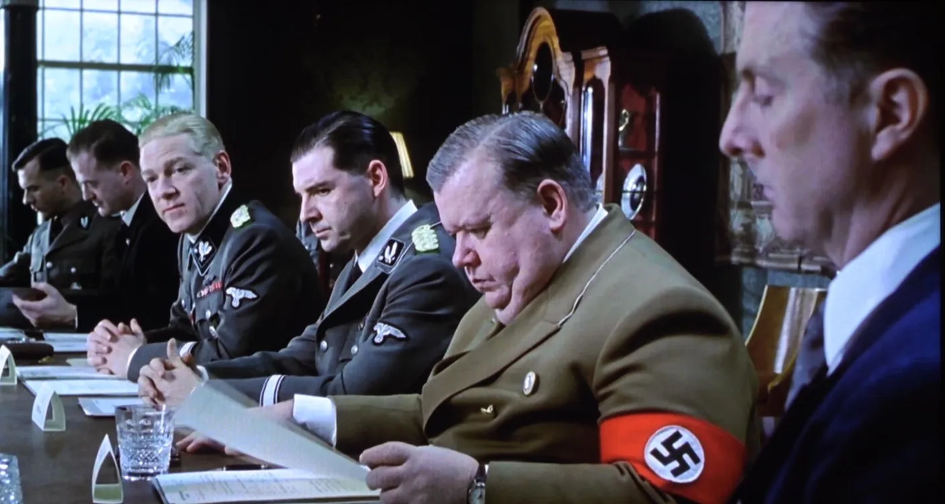 Kenneth Branagh, Brendan Coyle, Ian McNeice, Peter Sullivan, and Owen Teale in Conspiracy (2001)