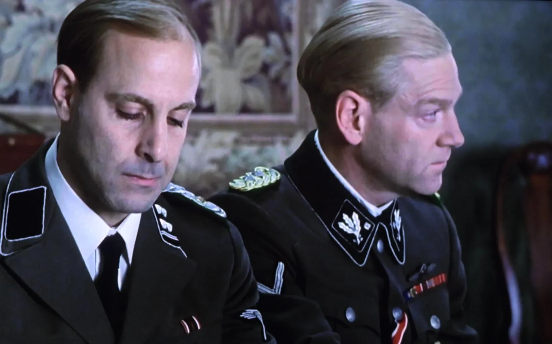 Kenneth Branagh and Stanley Tucci in Conspiracy (2001)