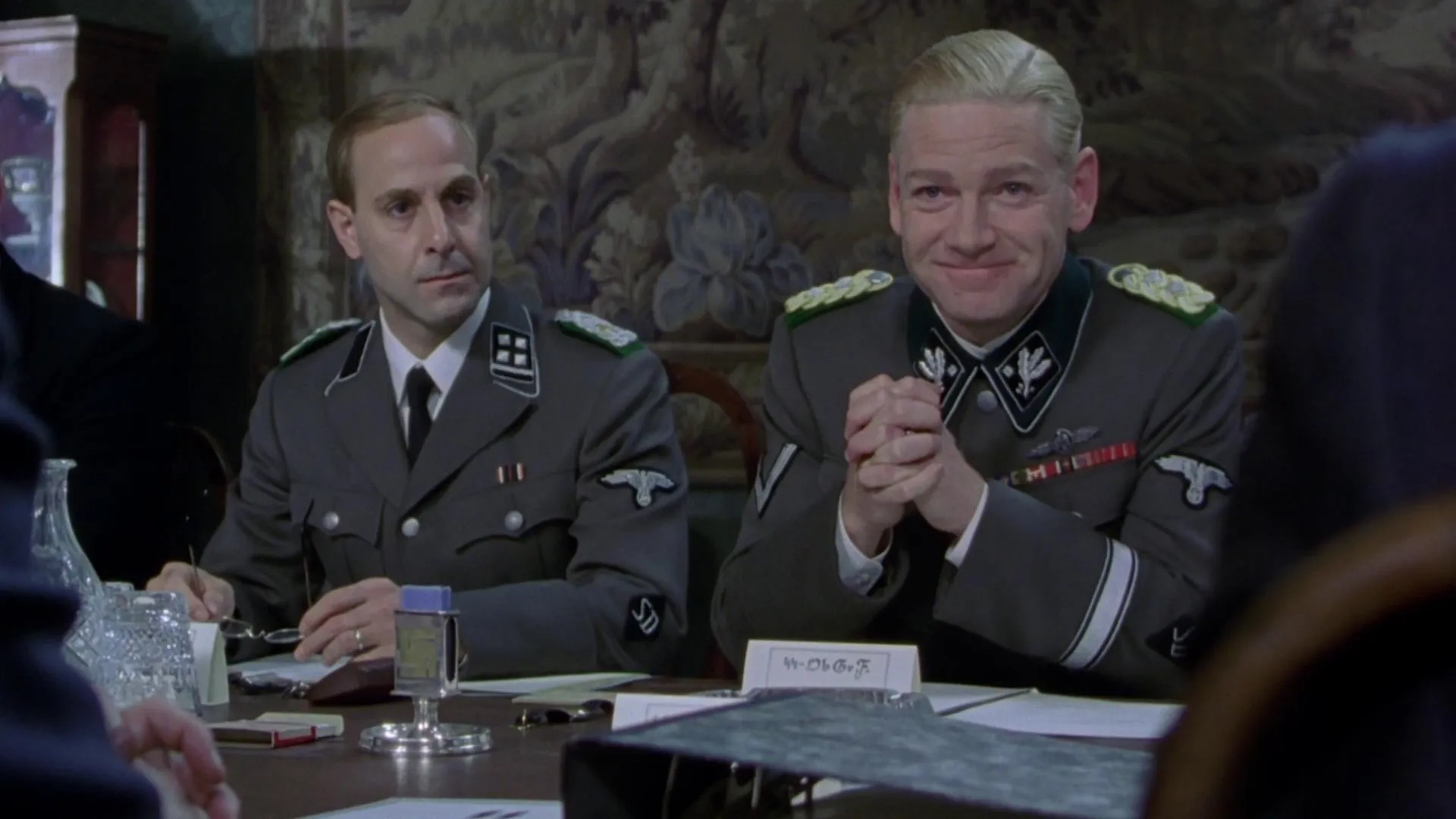 Kenneth Branagh and Stanley Tucci in Conspiracy (2001)