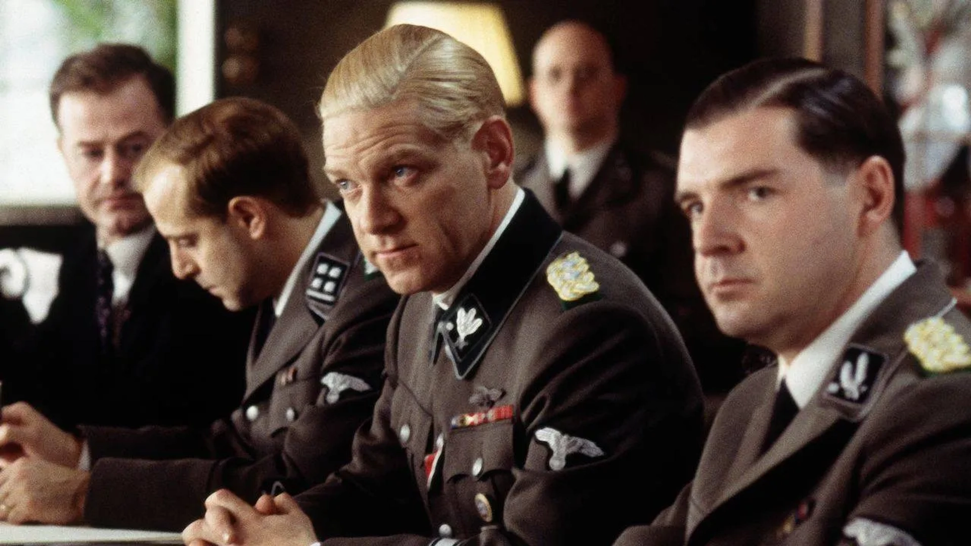 Kenneth Branagh and Stanley Tucci in Conspiracy (2001)