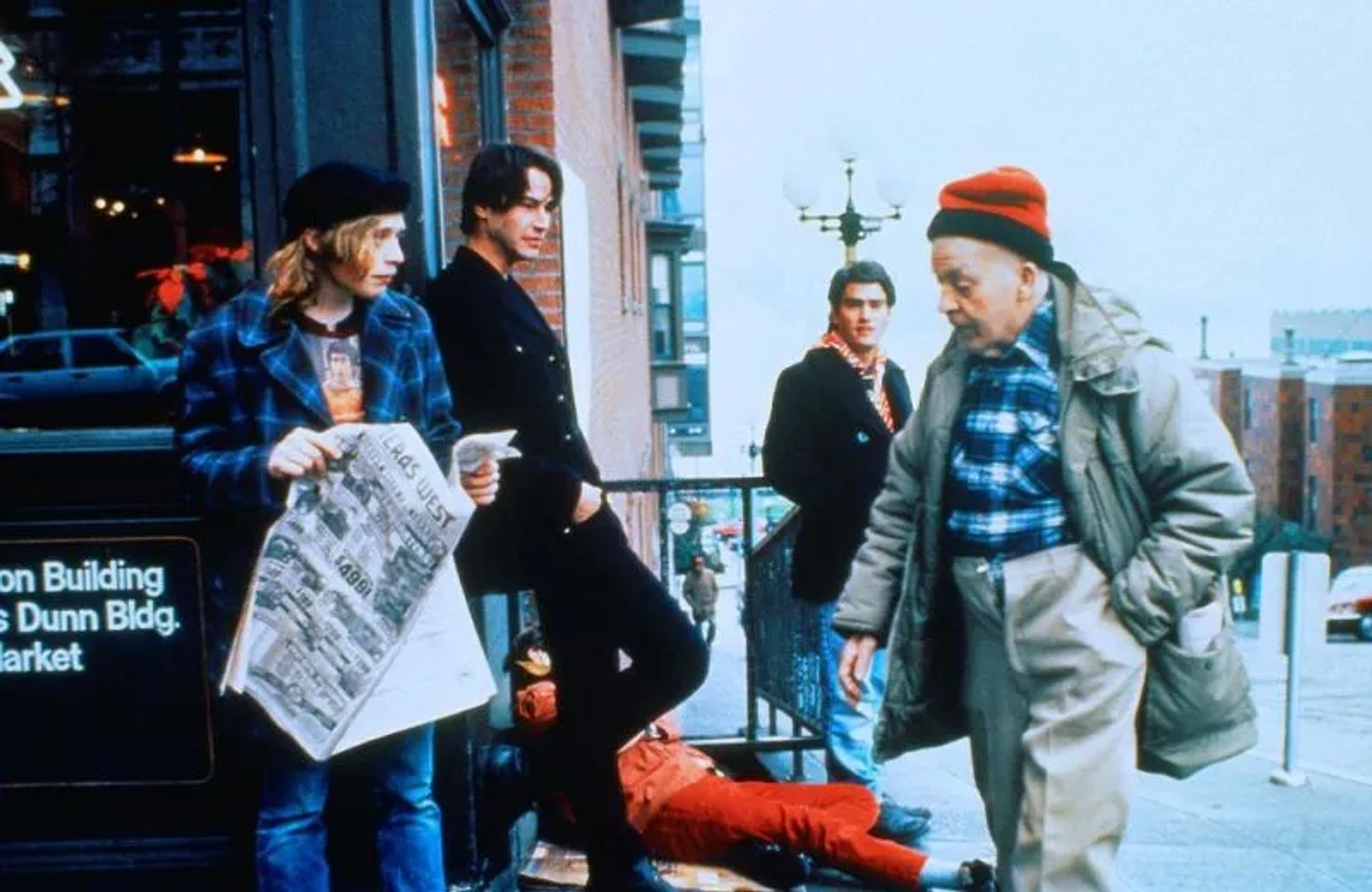 Keanu Reeves, Rodney Harvey, and Michael Parker in My Own Private Idaho (1991)