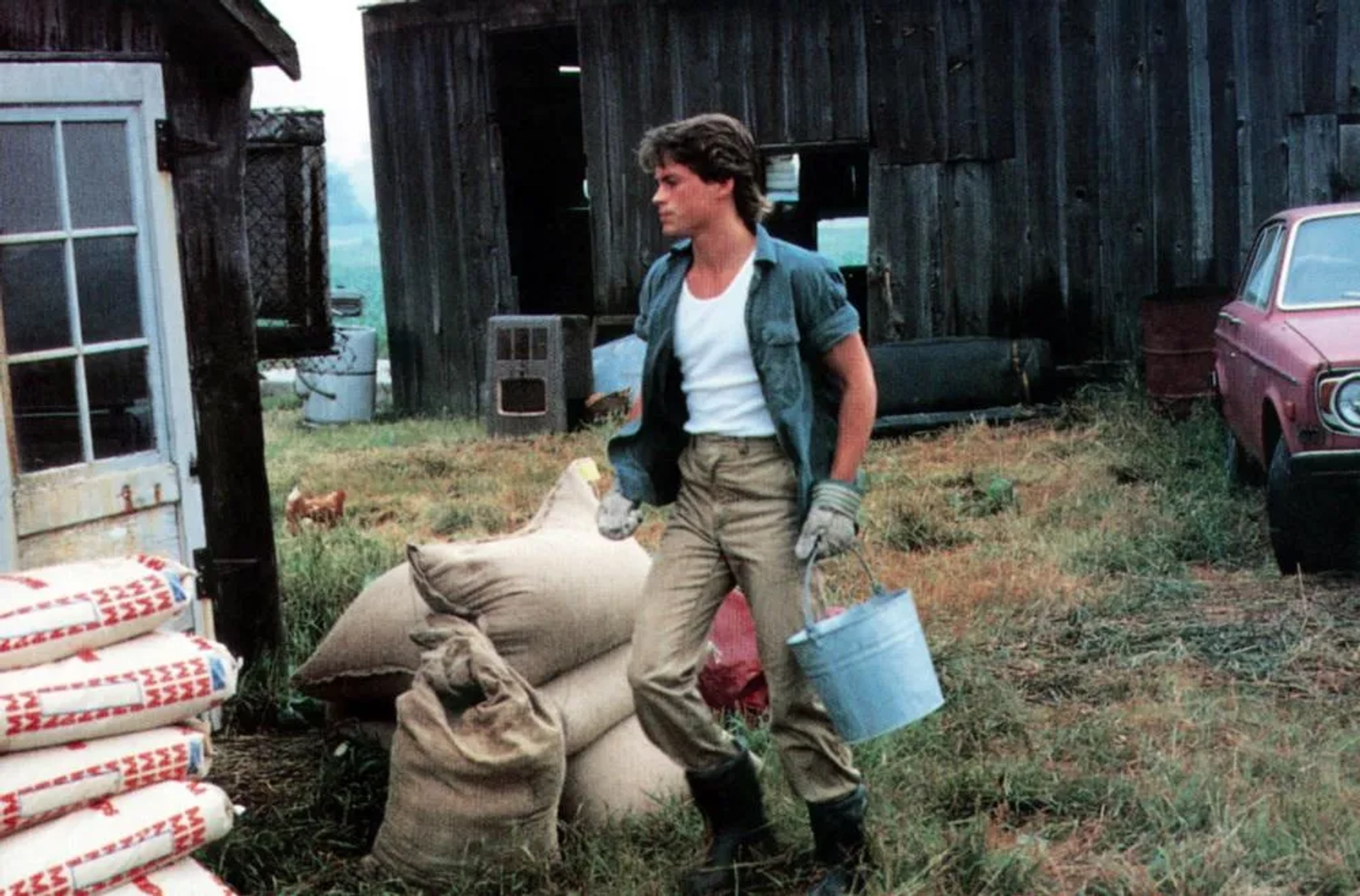 Rob Lowe in Youngblood (1986)