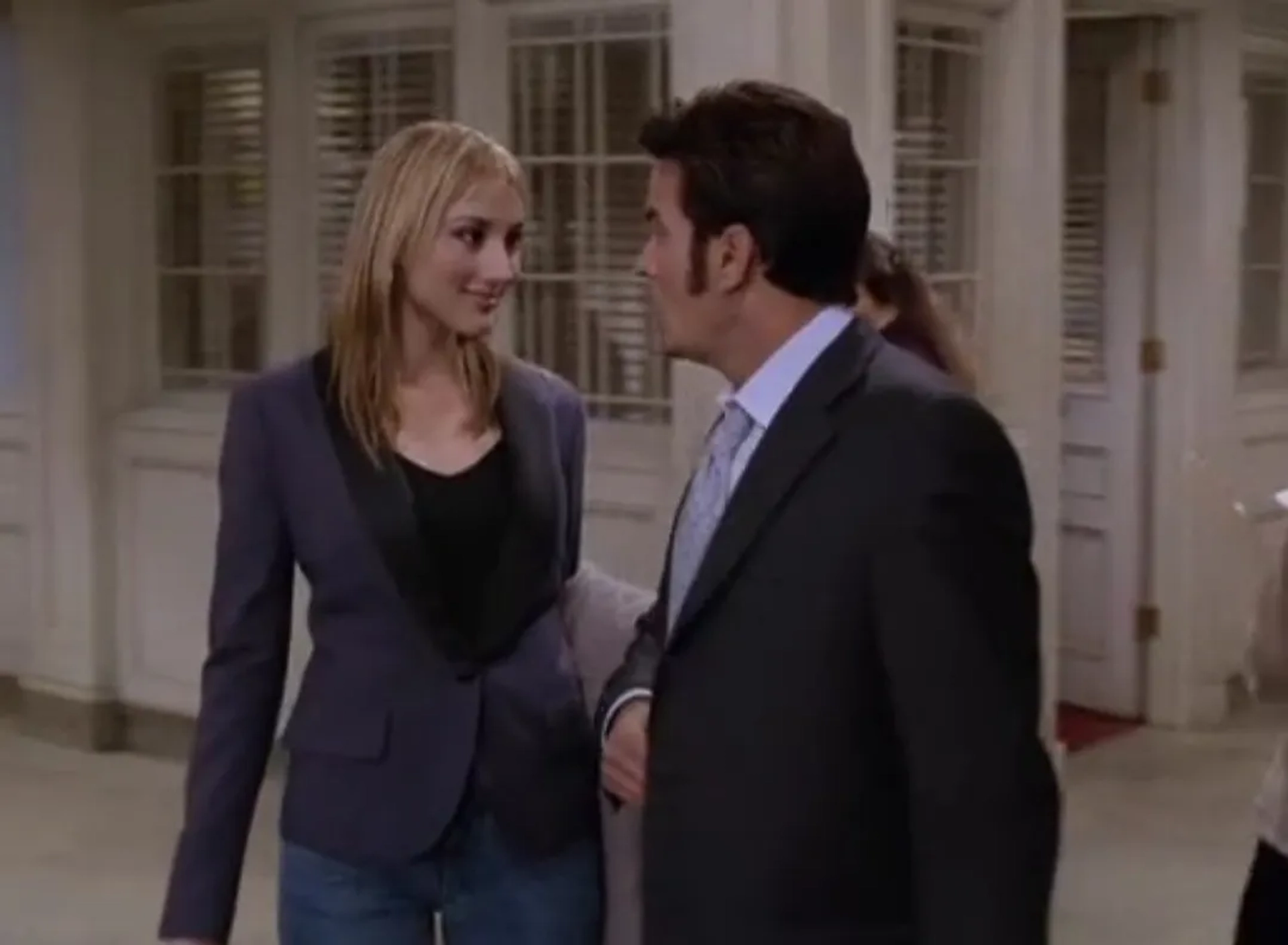 Charlie Sheen and Bree Turner in Spin City (1996)