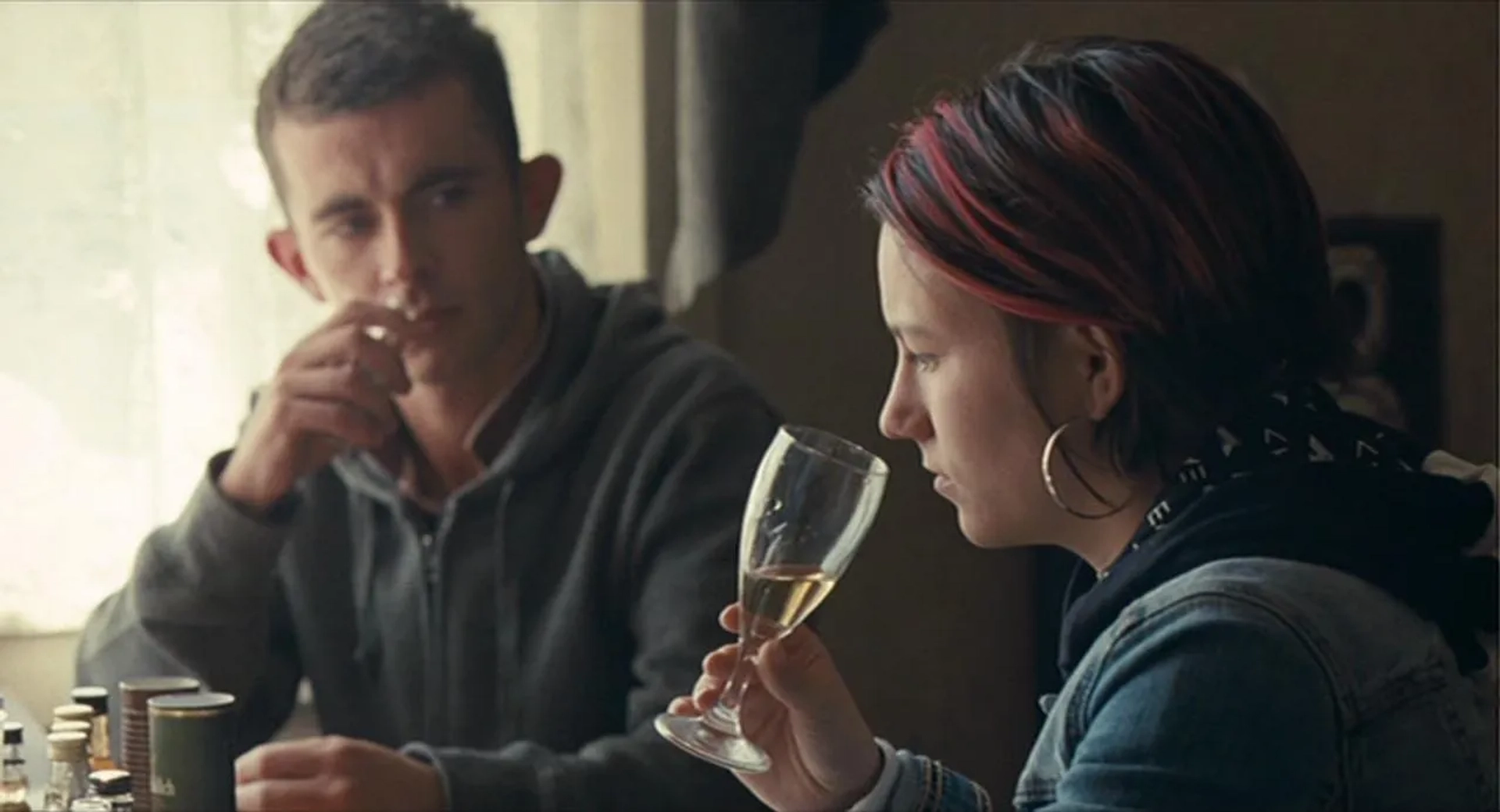 Jasmin Riggins and Paul Brannigan in The Angels' Share (2012)