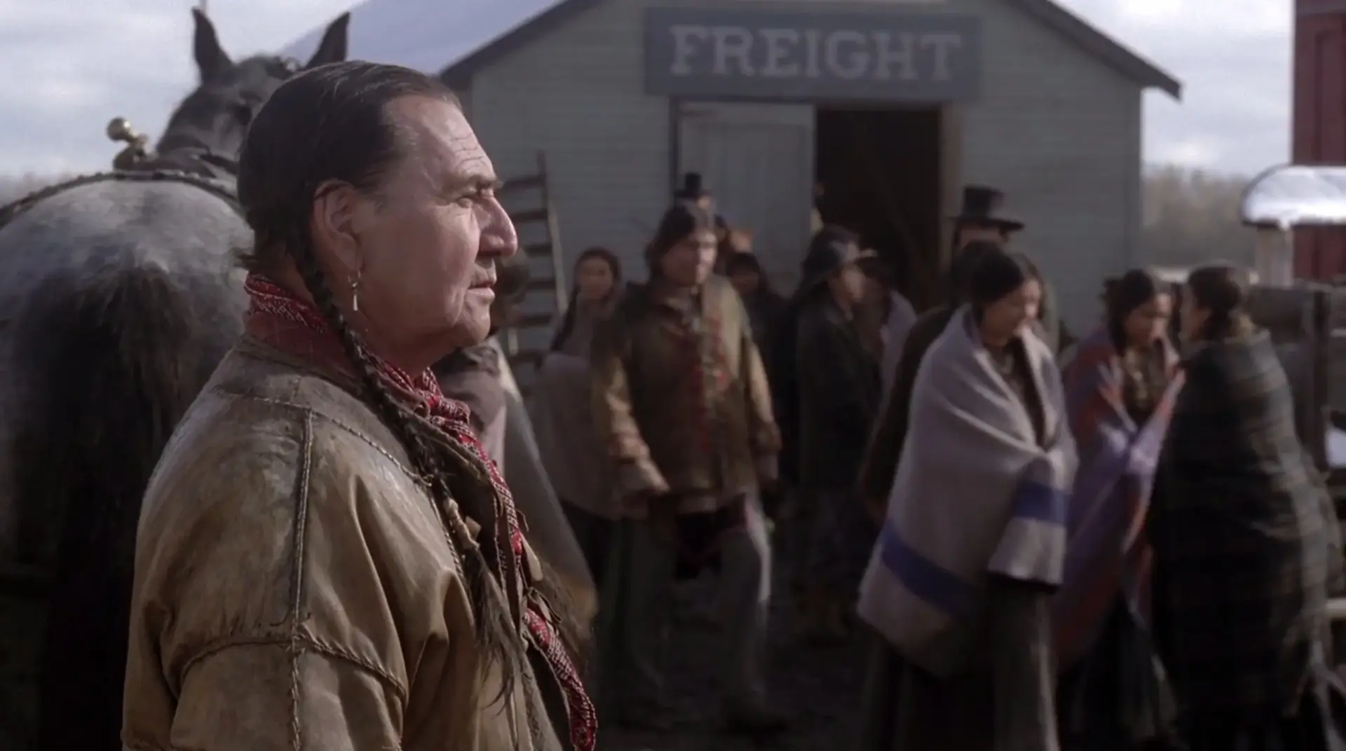 فیلم قلب من را در زانوی زخمی دفن کن (Bury My Heart at Wounded Knee 2007)