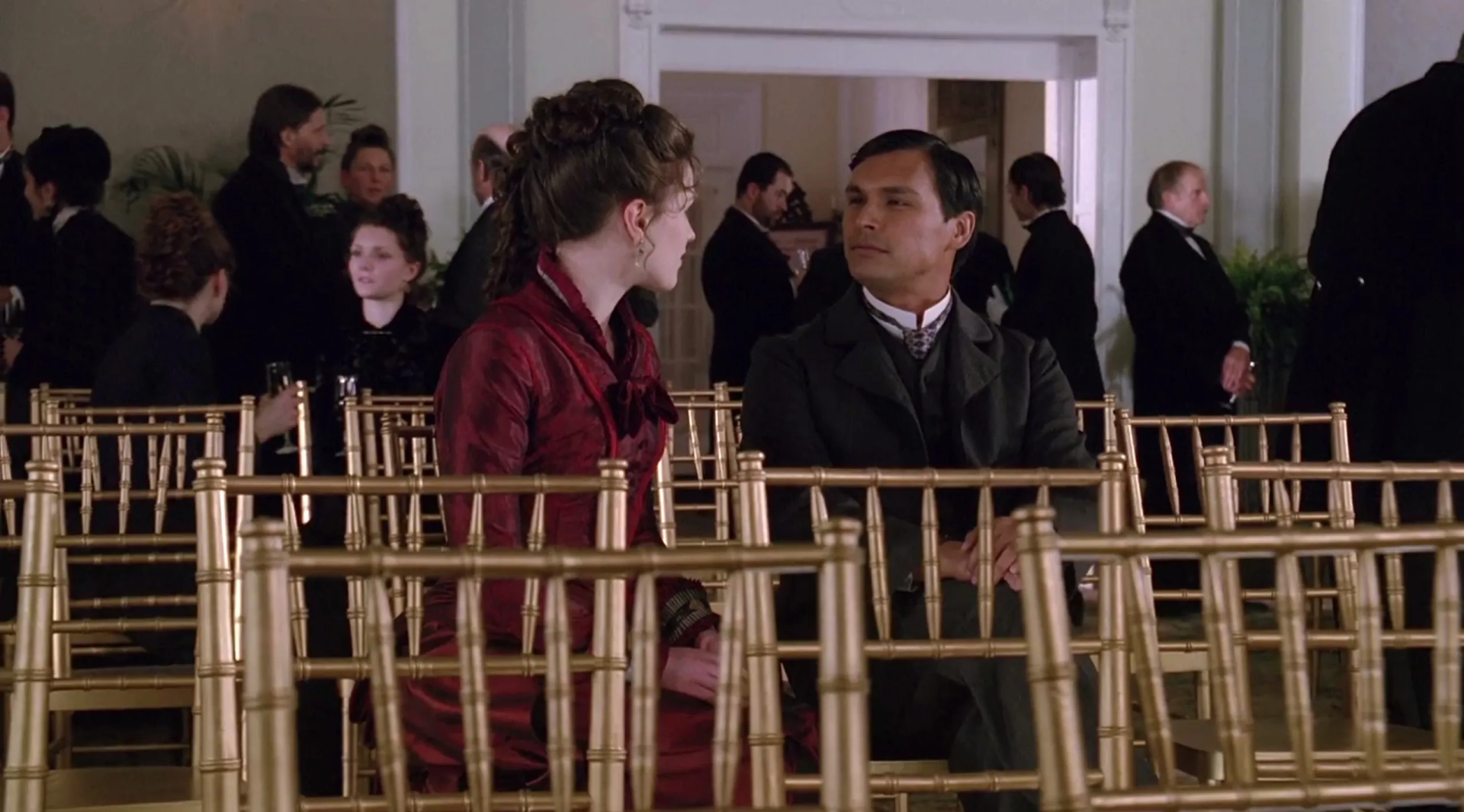 Anna Paquin and Adam Beach in Bury My Heart at Wounded Knee (2007)