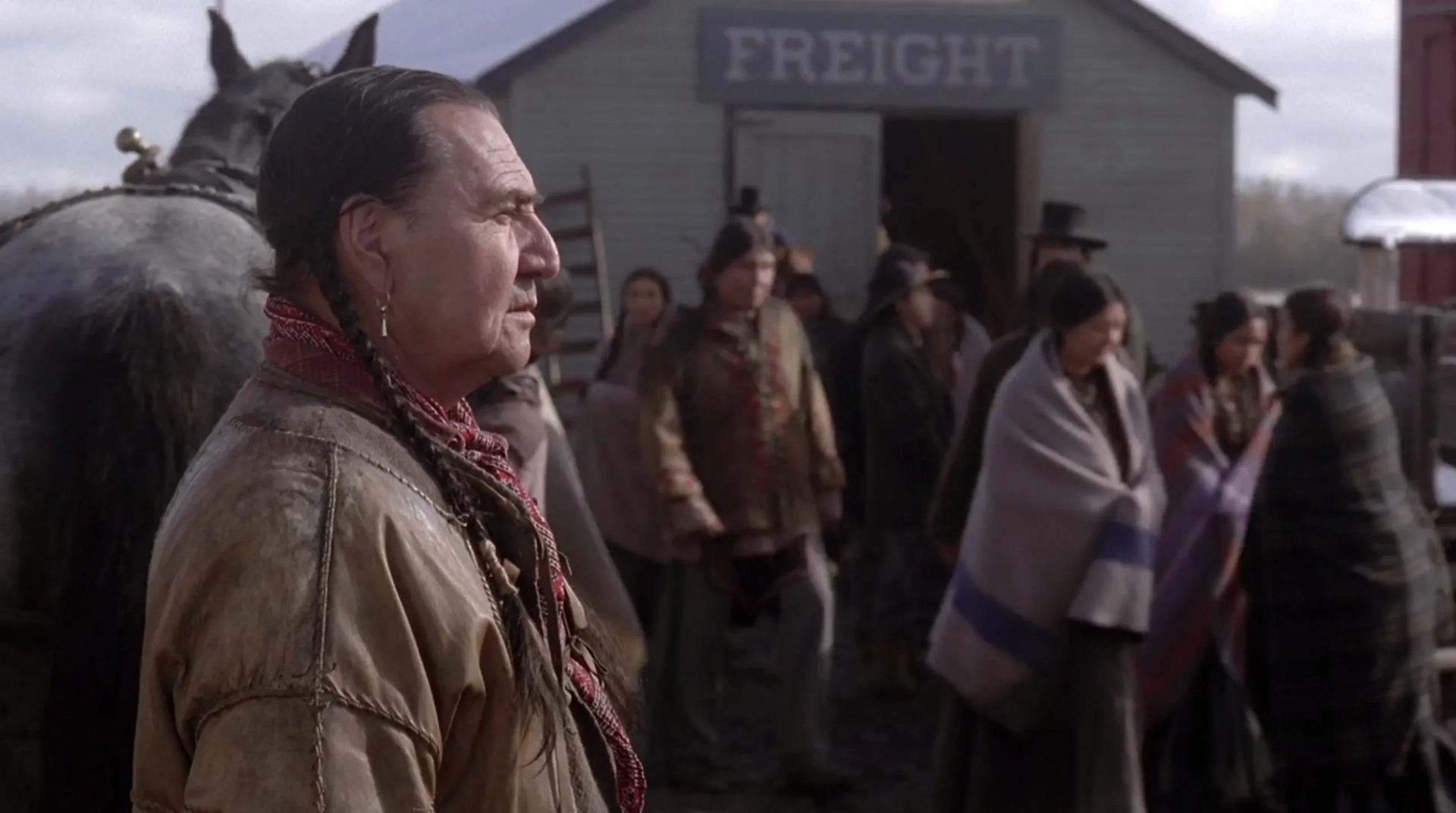 August Schellenberg in Bury My Heart at Wounded Knee (2007)