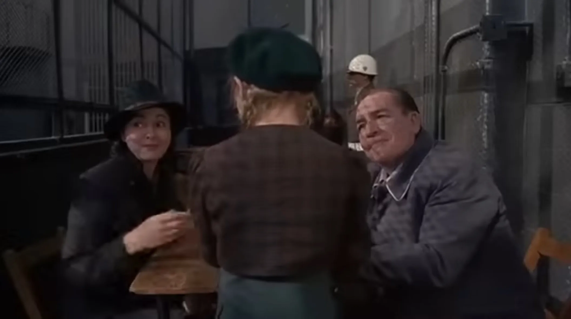 Brian Cox, Susan Glover, and Sally Taylor-Isherwood in Nuremberg (2000)