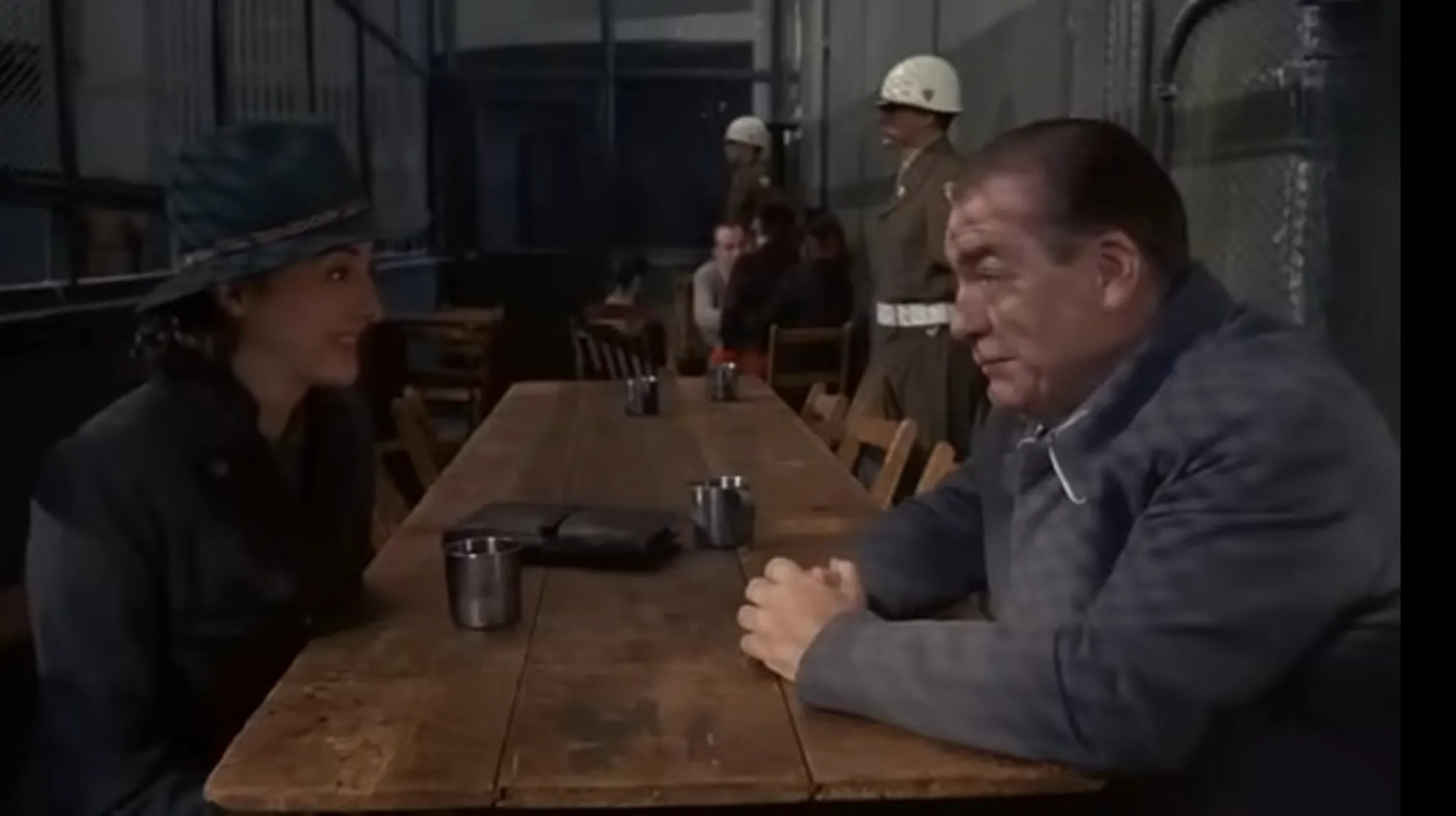 Brian Cox and Susan Glover in Nuremberg (2000)