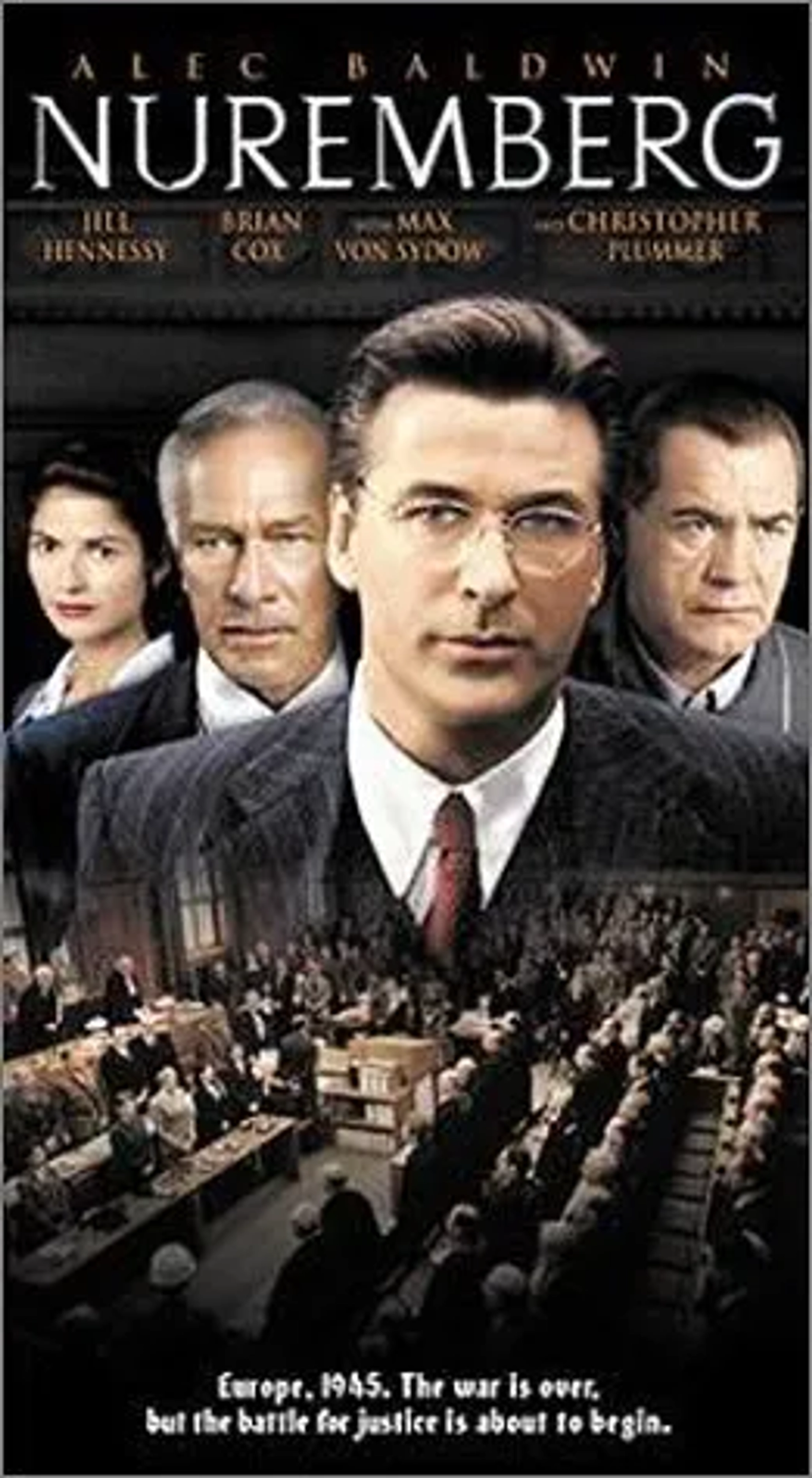 Alec Baldwin, Christopher Plummer, and Brian Cox in Nuremberg (2000)