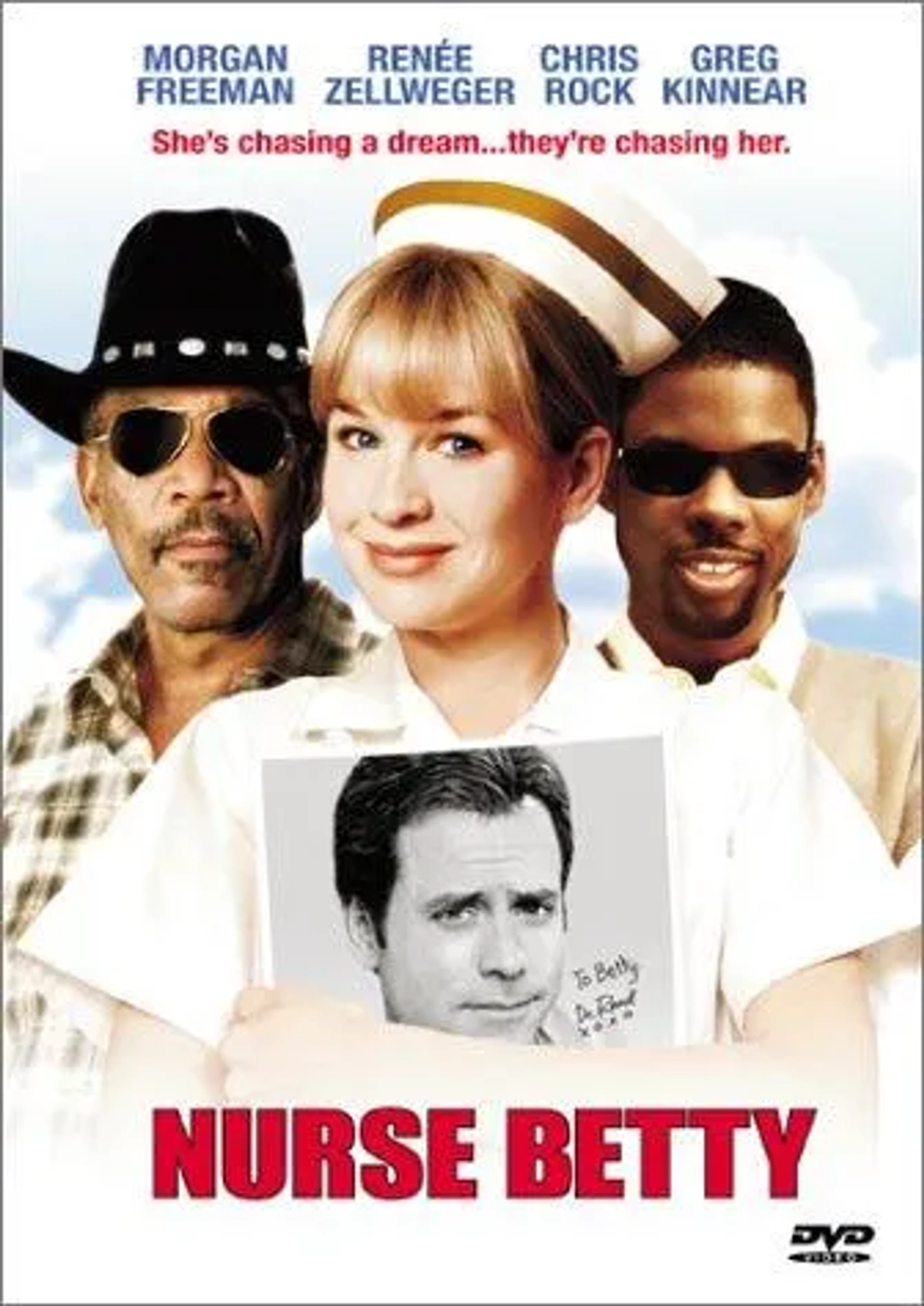 Morgan Freeman, Renée Zellweger, Greg Kinnear, and Chris Rock in Nurse Betty (2000)