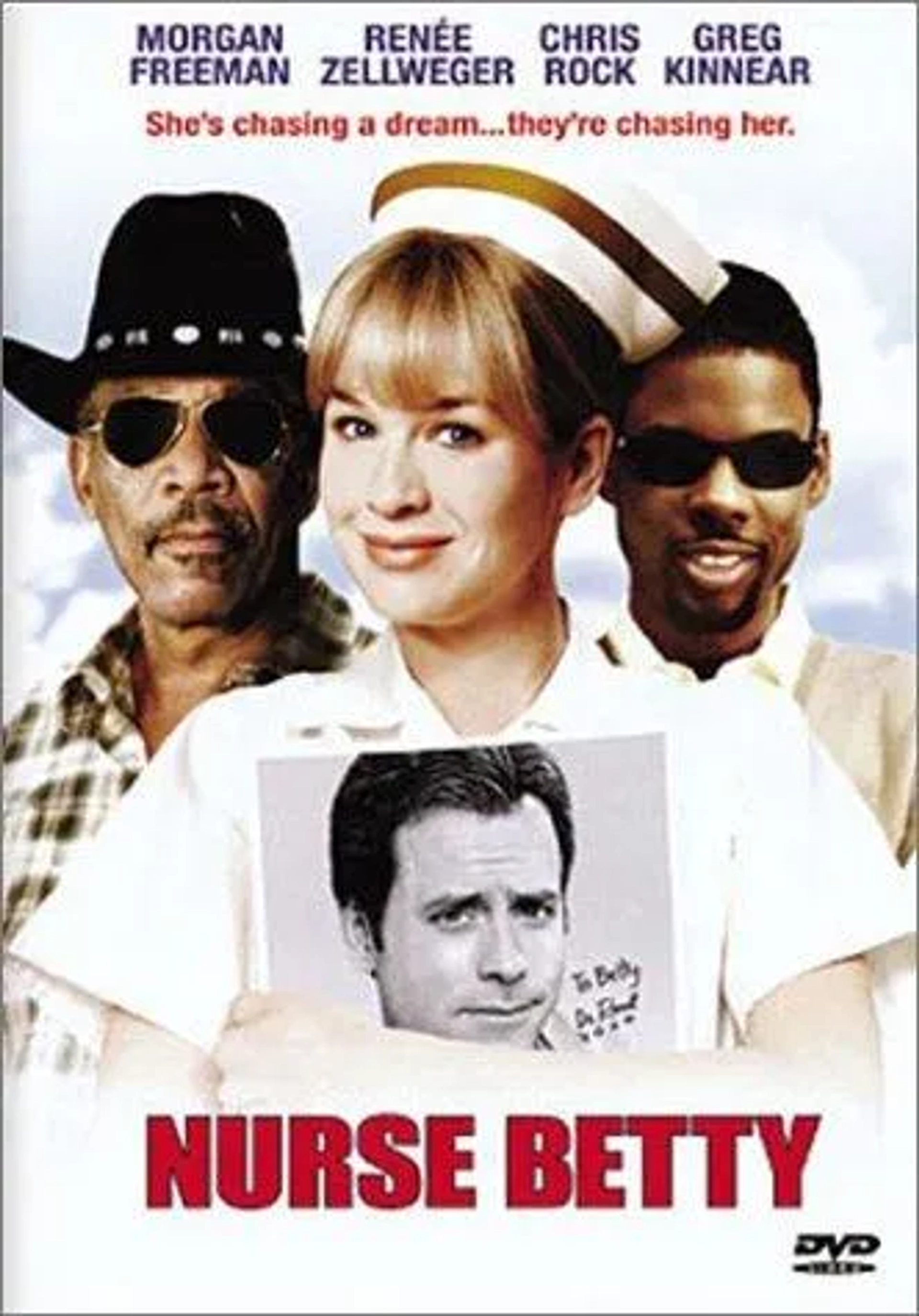 Morgan Freeman, Renée Zellweger, Greg Kinnear, and Chris Rock in Nurse Betty (2000)