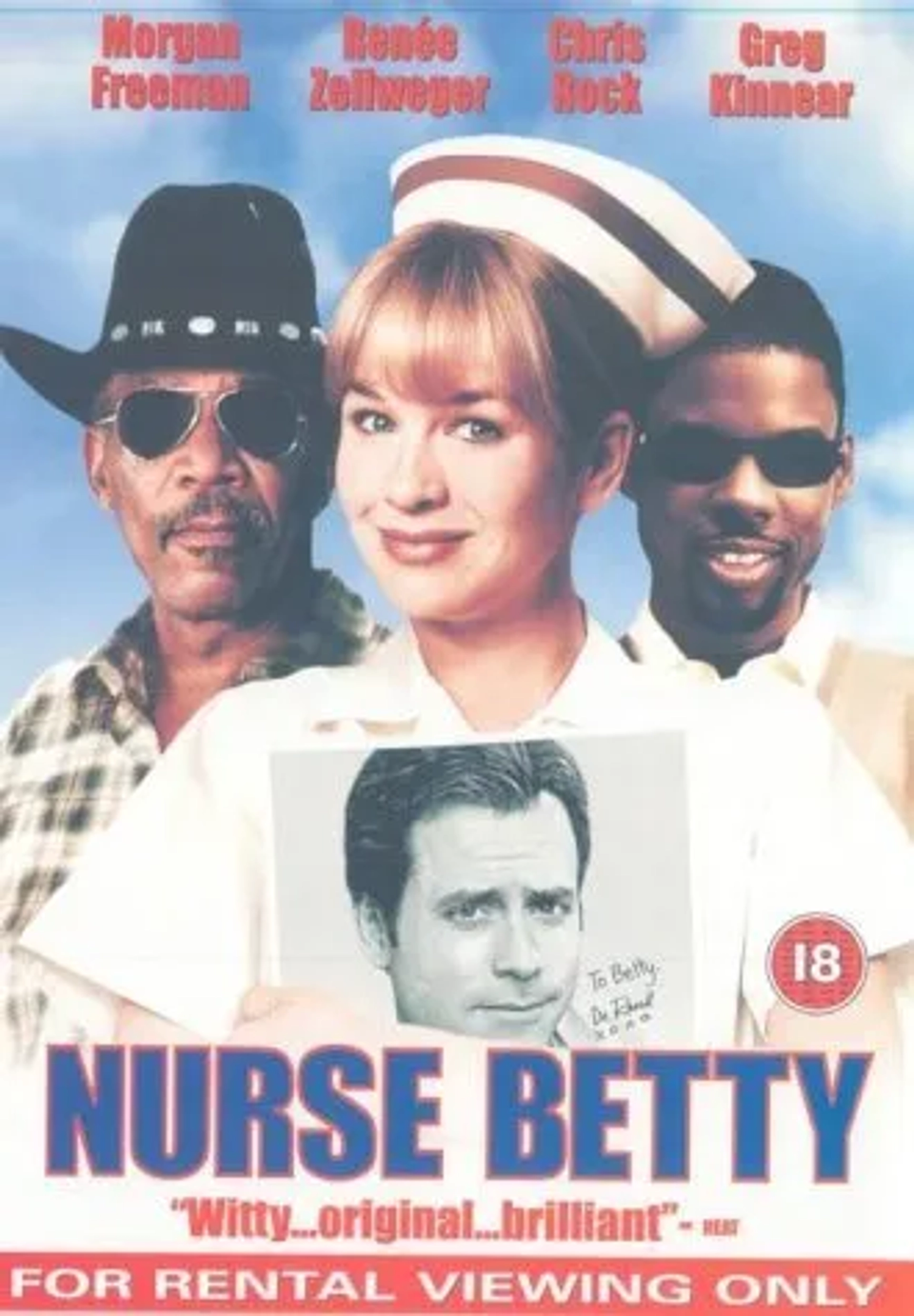 Morgan Freeman, Renée Zellweger, Greg Kinnear, and Chris Rock in Nurse Betty (2000)