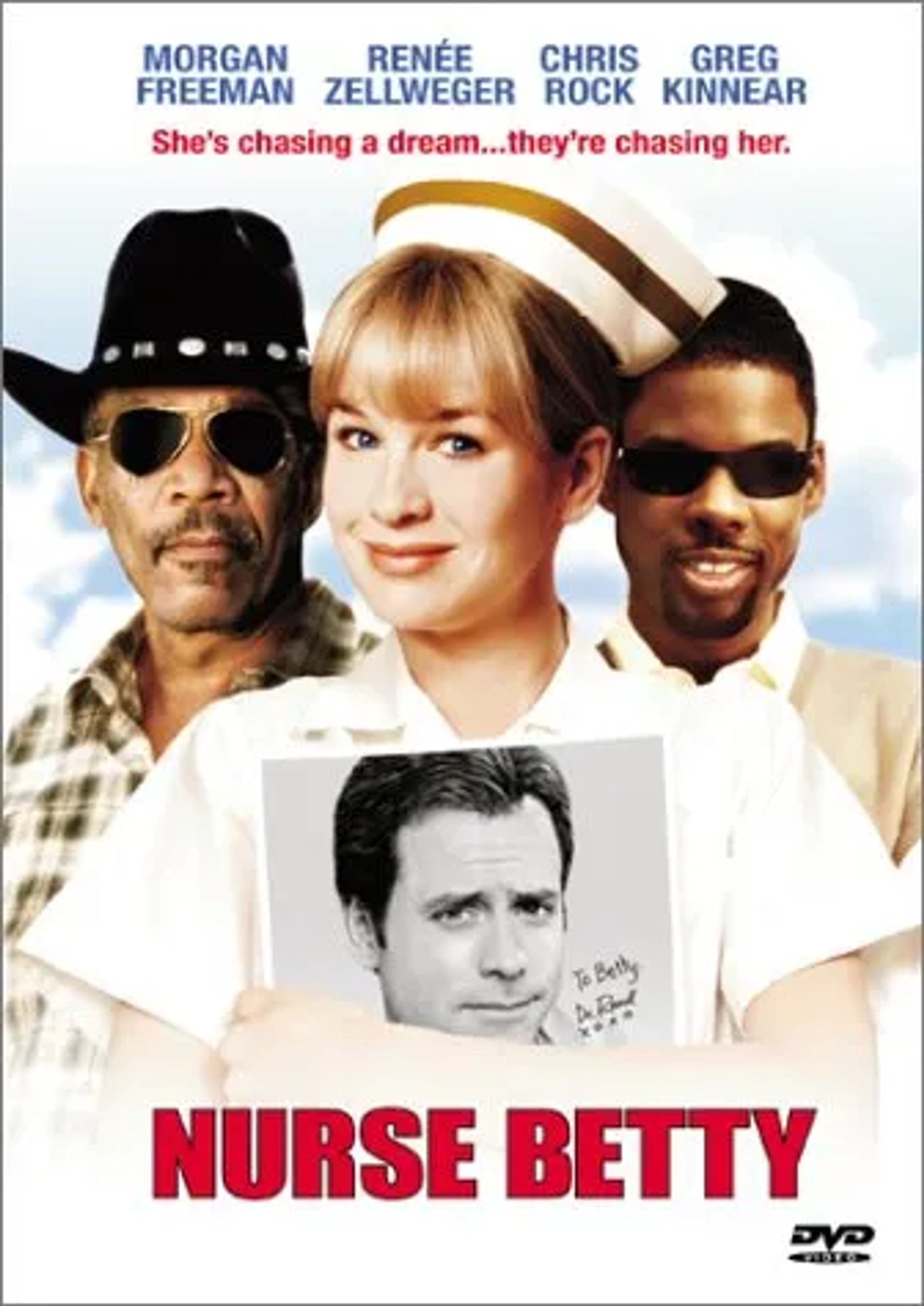 Morgan Freeman, Renée Zellweger, Greg Kinnear, and Chris Rock in Nurse Betty (2000)